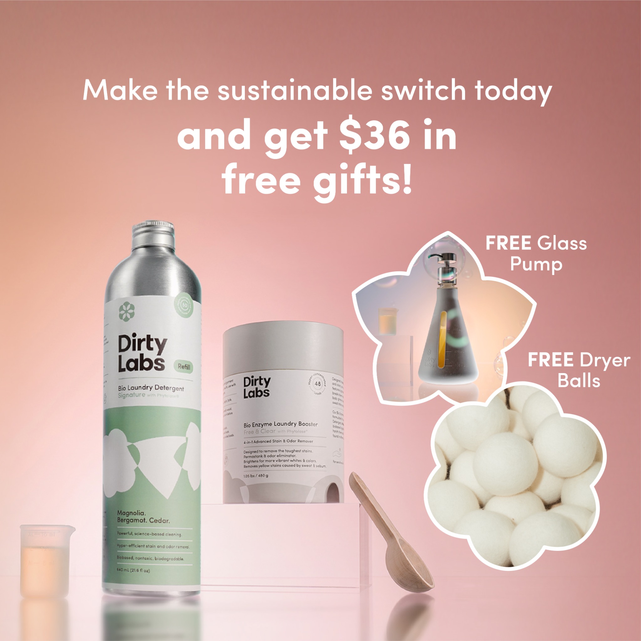 Dirty Labs Facebook ad