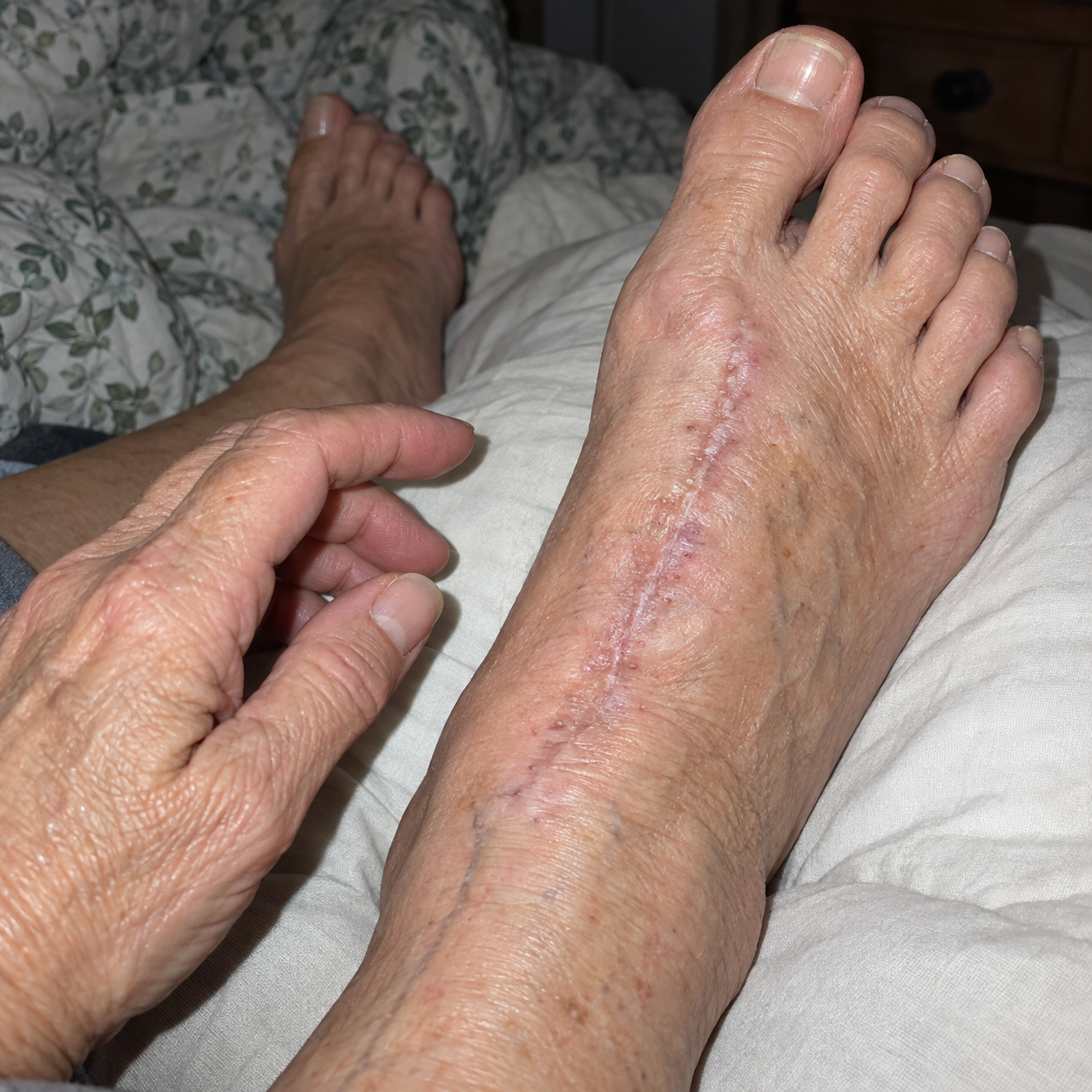 Linda Baker Facebook ad: 12 years of neuropathy pain gone in 2 days?