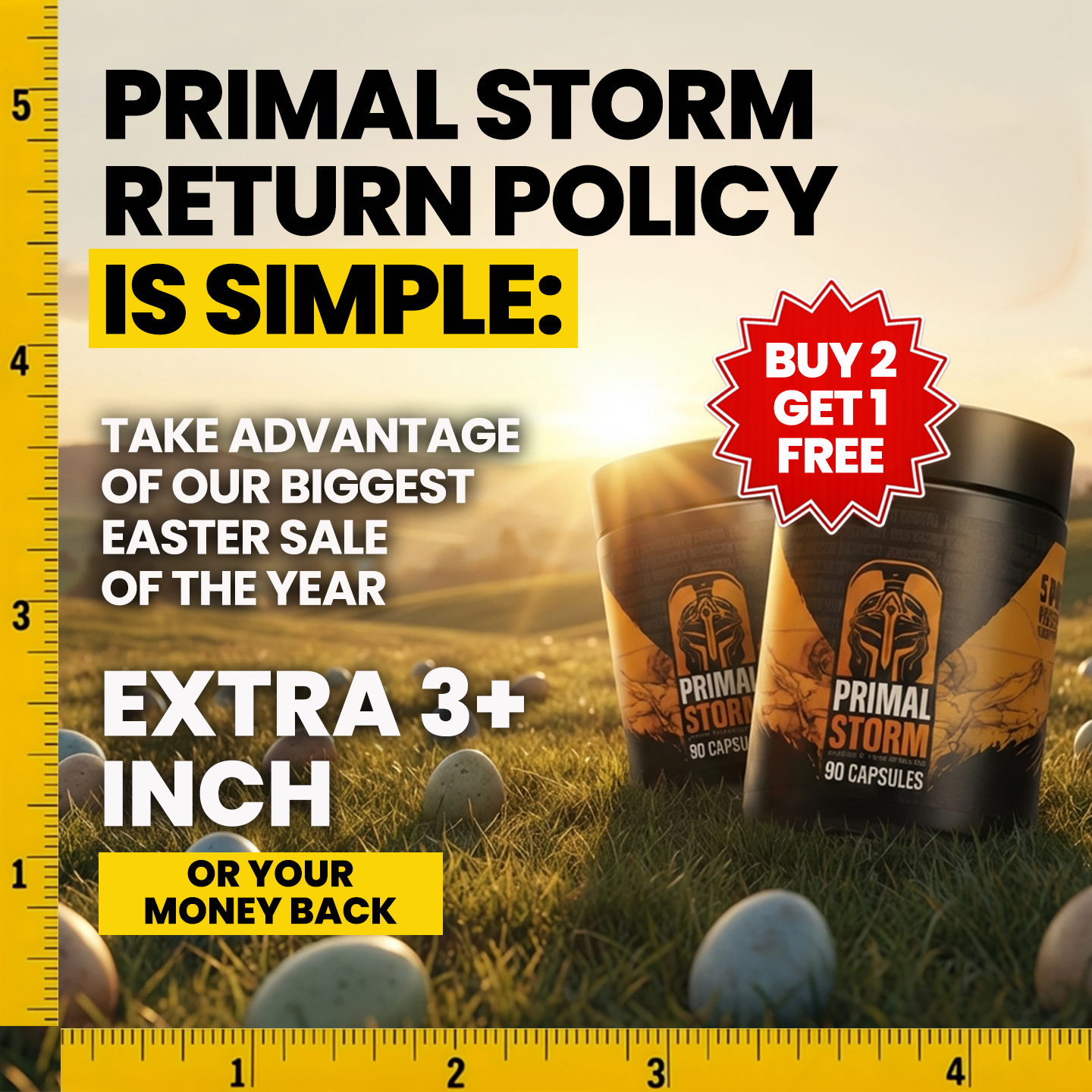 Primal Storm Supplements Facebook ad
