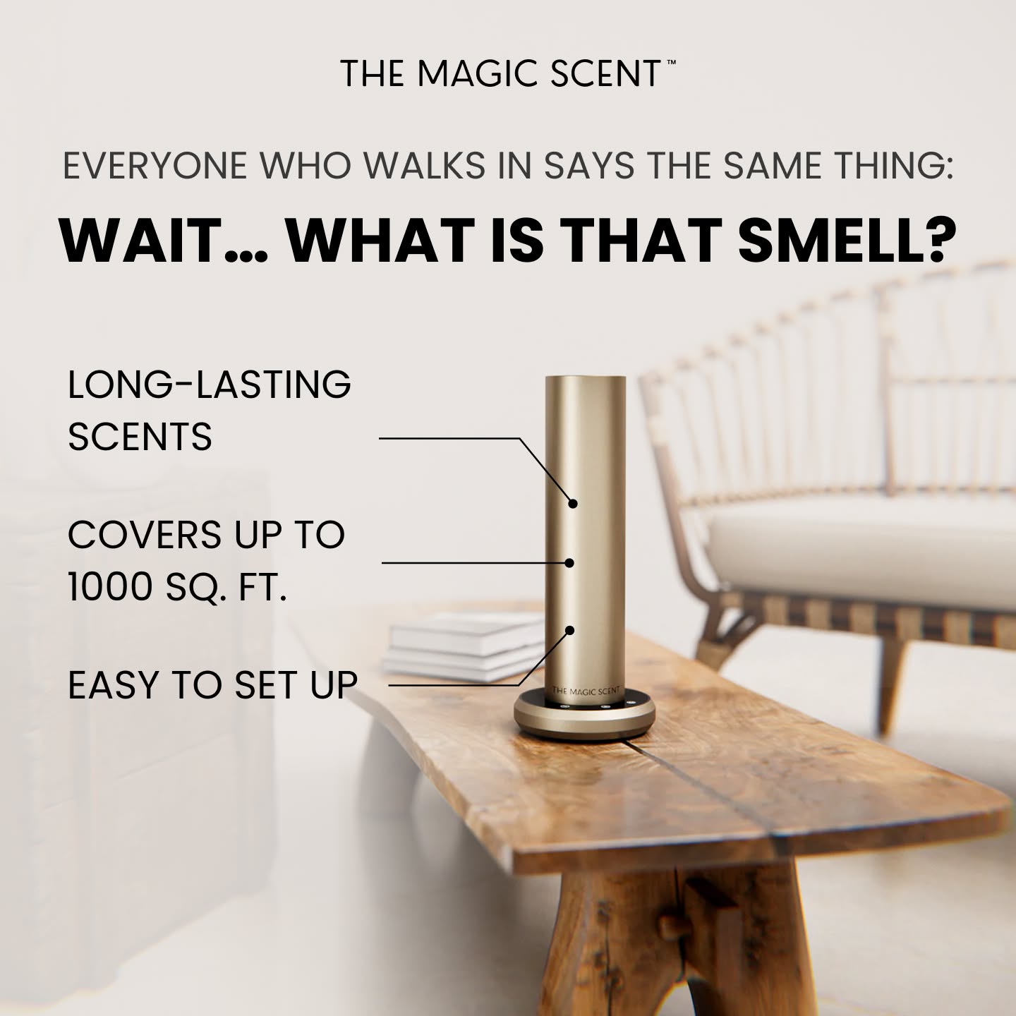 The Magic Scent Facebook ad