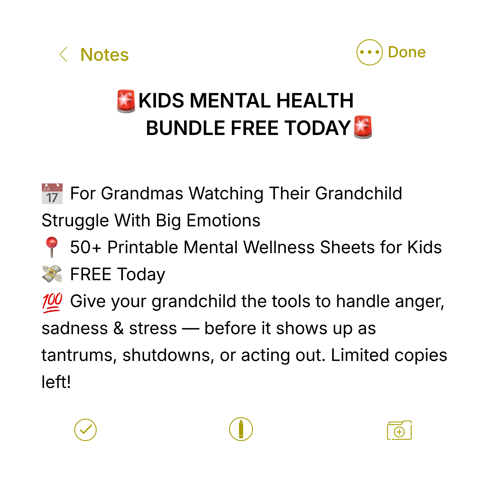MiniMinds Facebook ad