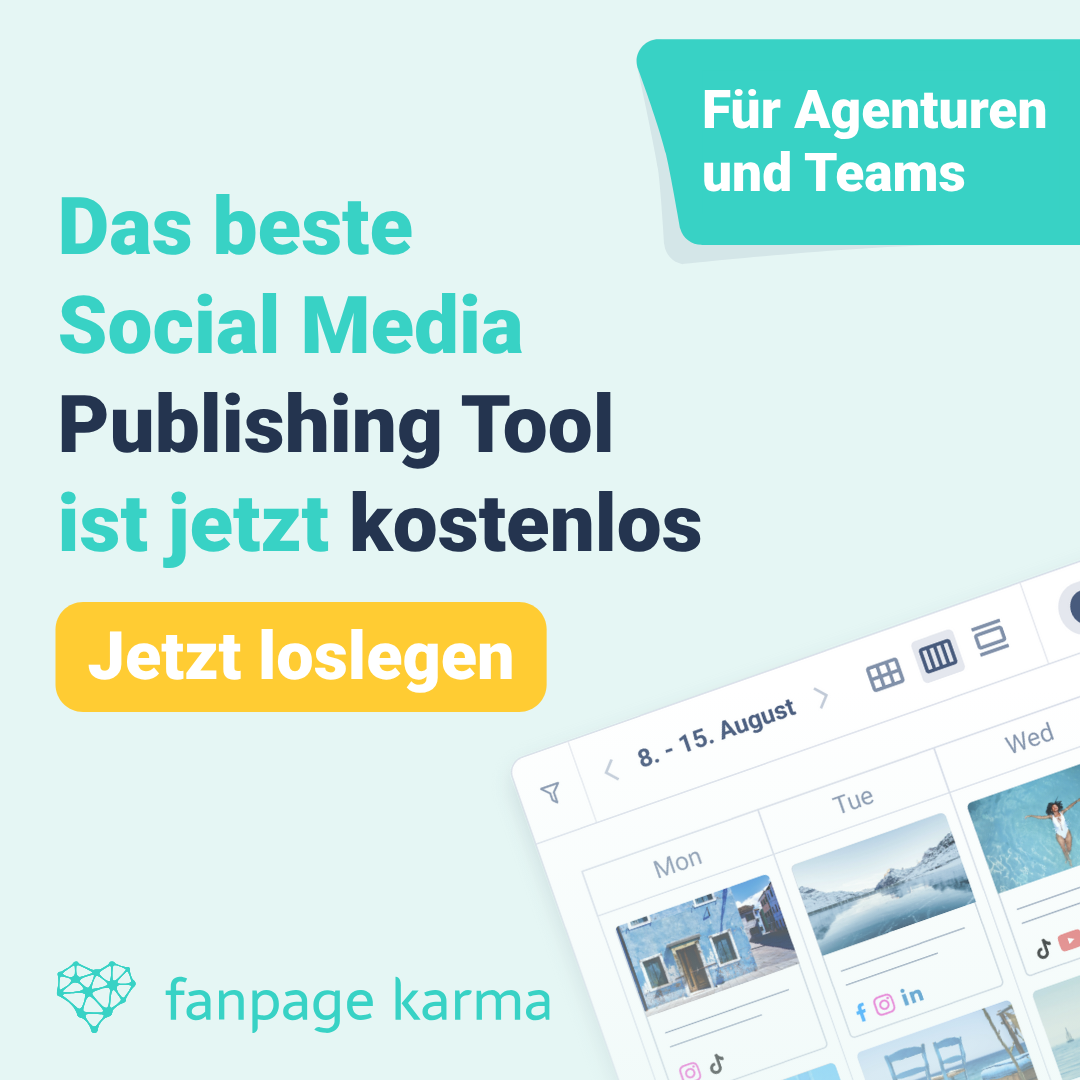 FanpageKarma Facebook ad