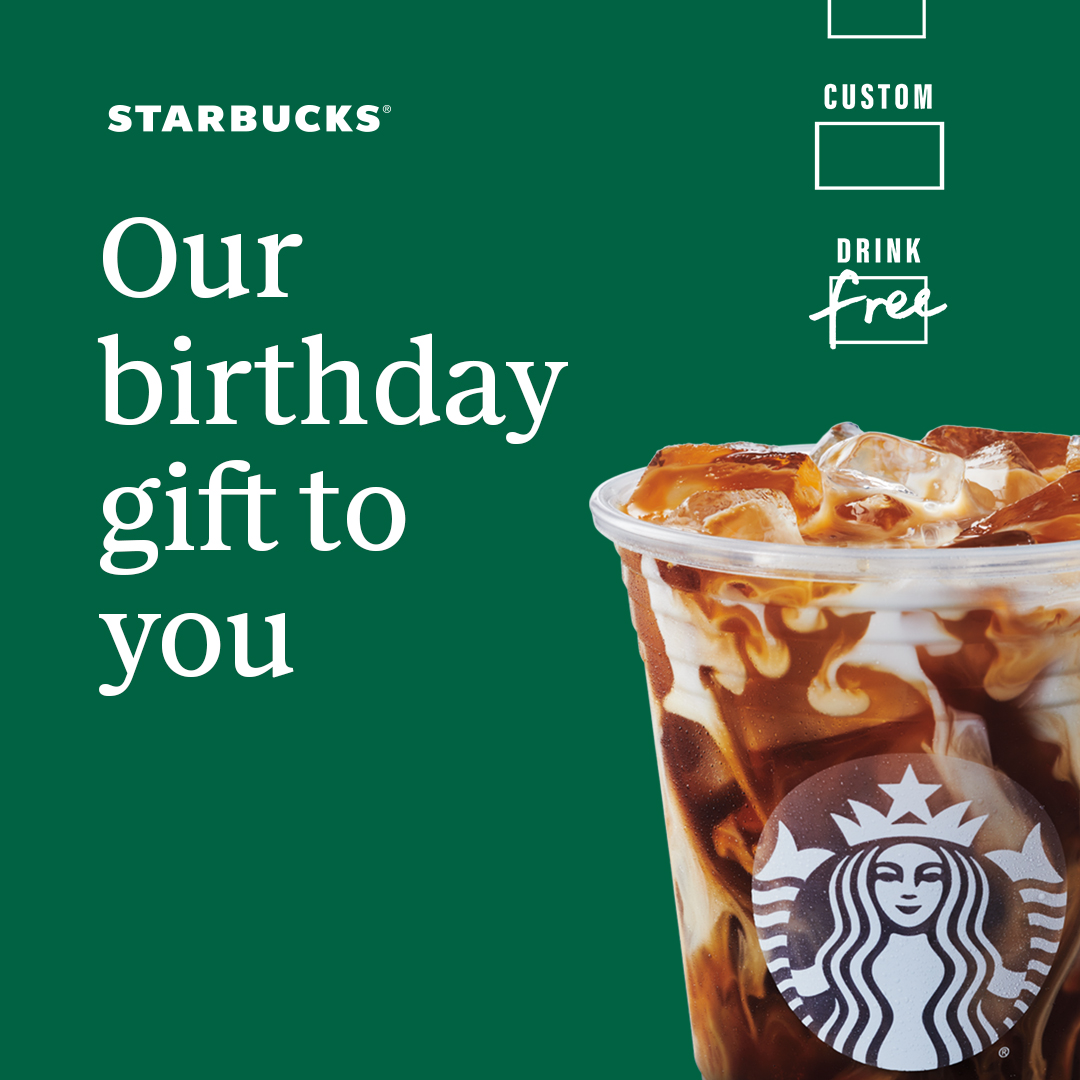 Starbucks Facebook ad