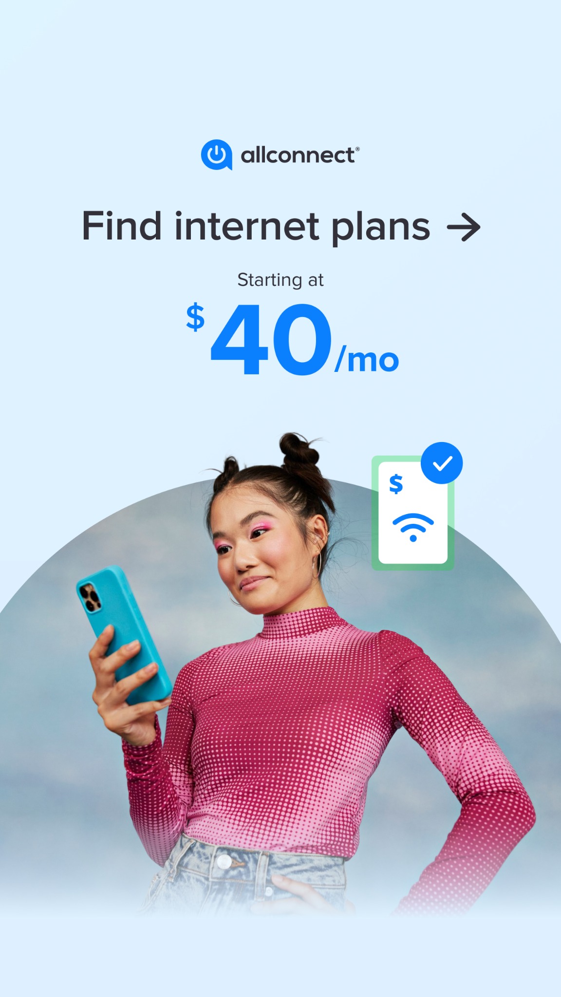 Allconnect Facebook ad from May 29, 2026
