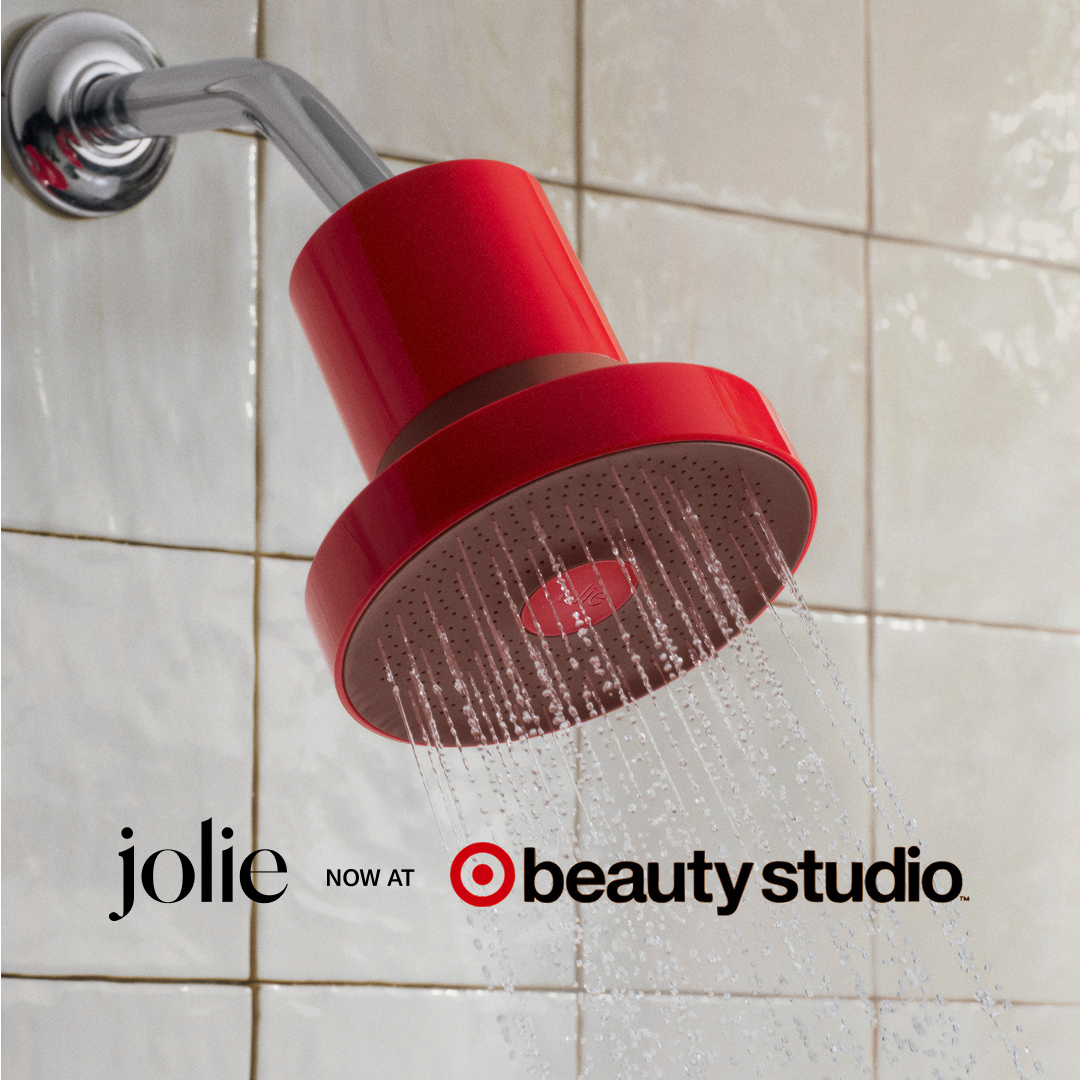 Jolie Facebook ad: #1 Filtered Showerhead Trusted By Dermatologists