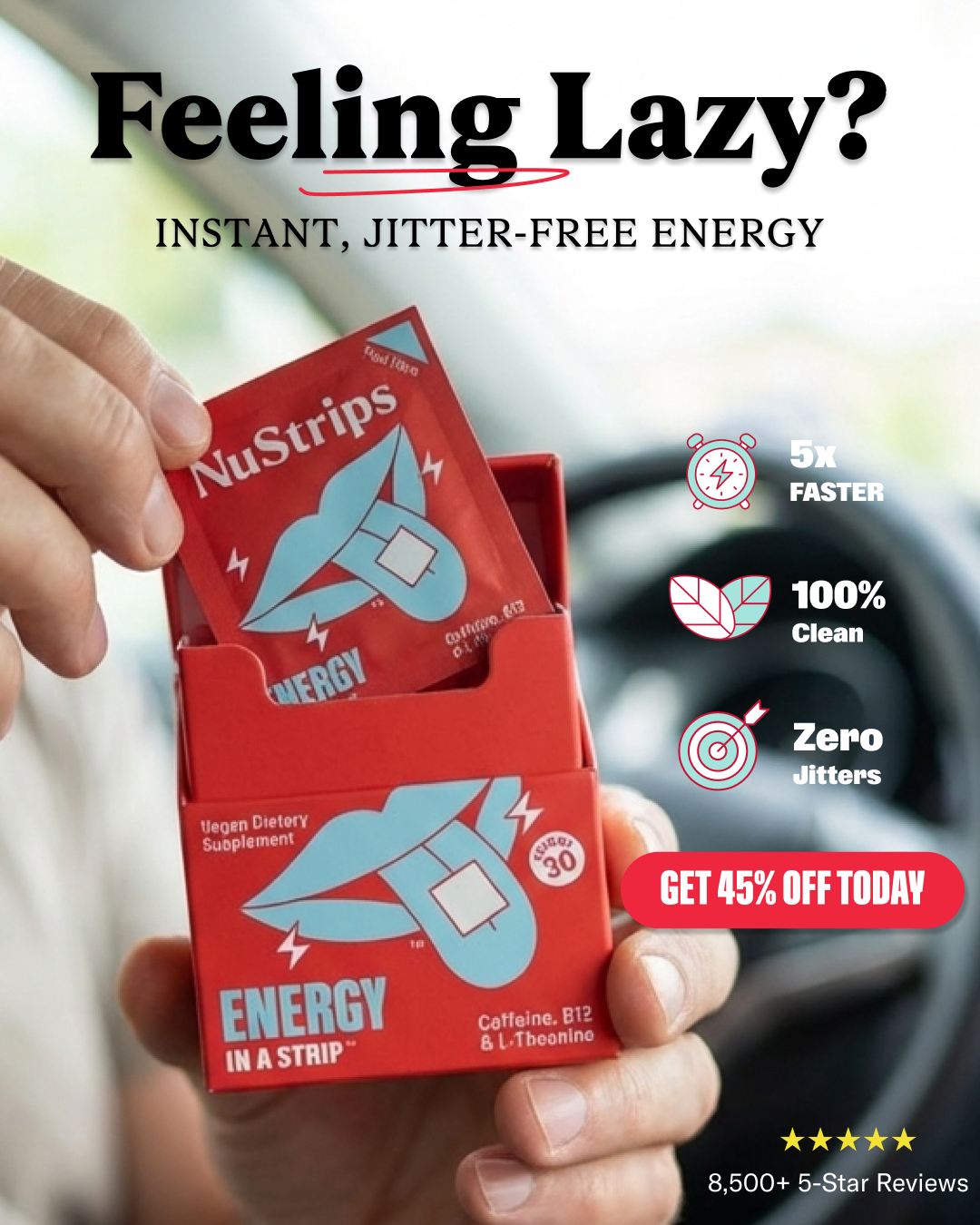 NuStrips Facebook ad