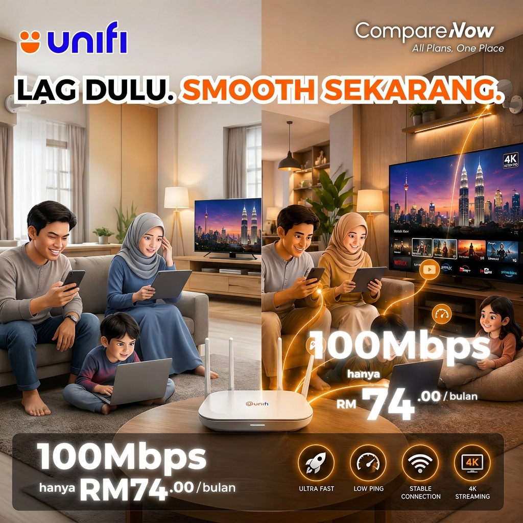Compare Now Facebook ad