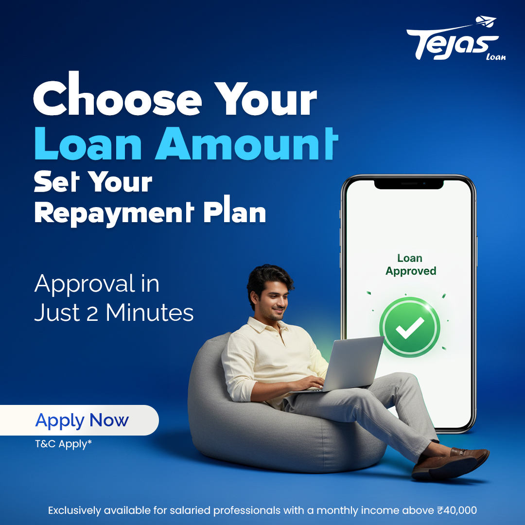 Tejas Loan Facebook ad: Instant Loans with Tejas Loan