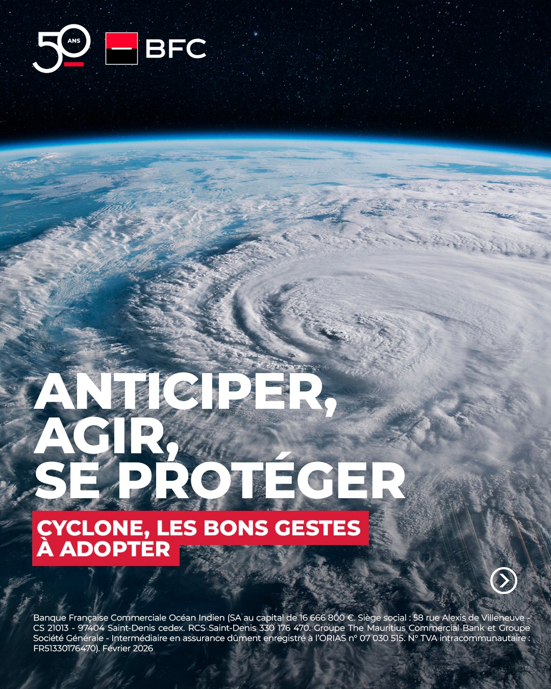 BFC Facebook ad: Un cyclone? Personne ne vous a prévenu…