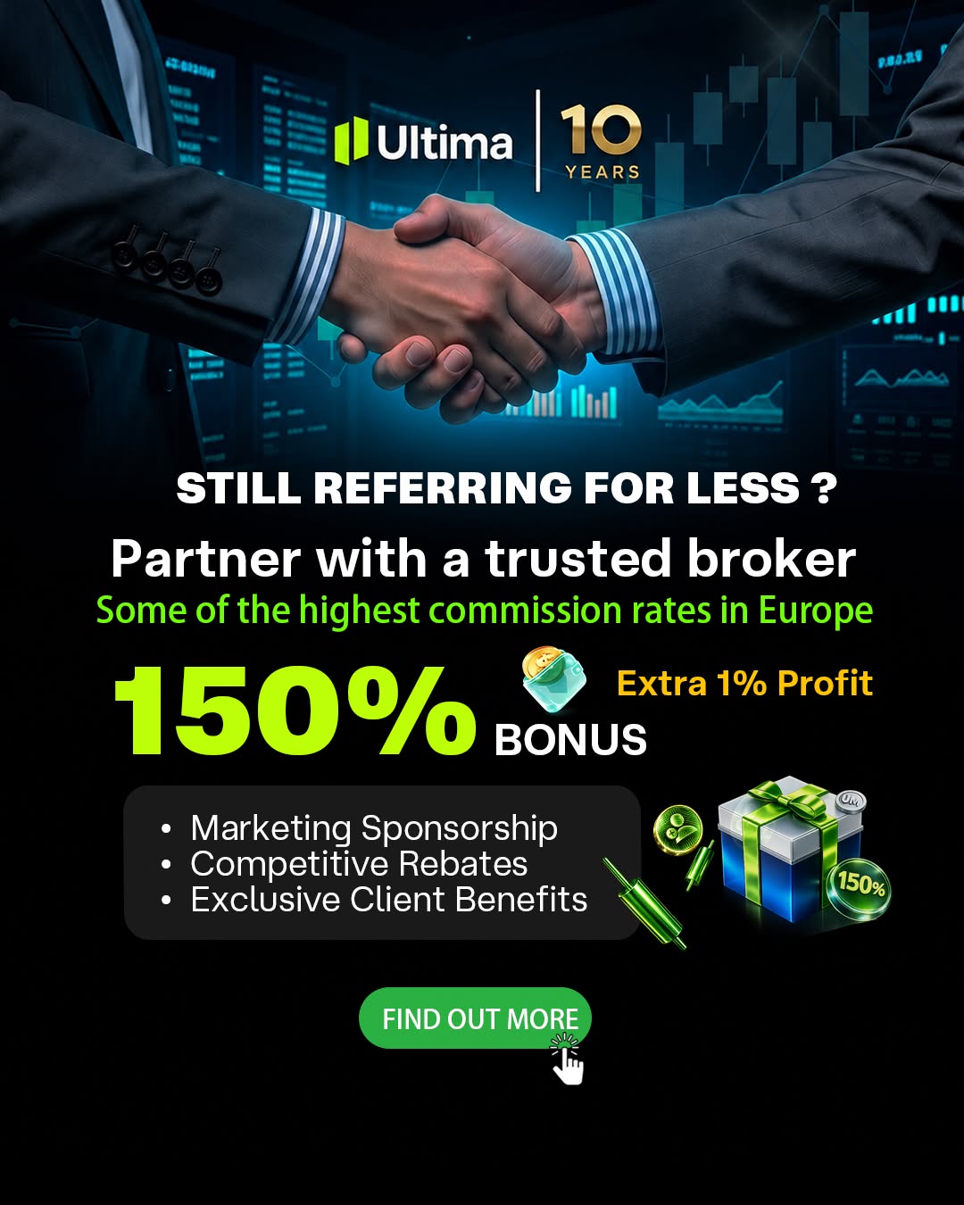 Ultima Markets IB Program EU Facebook ad