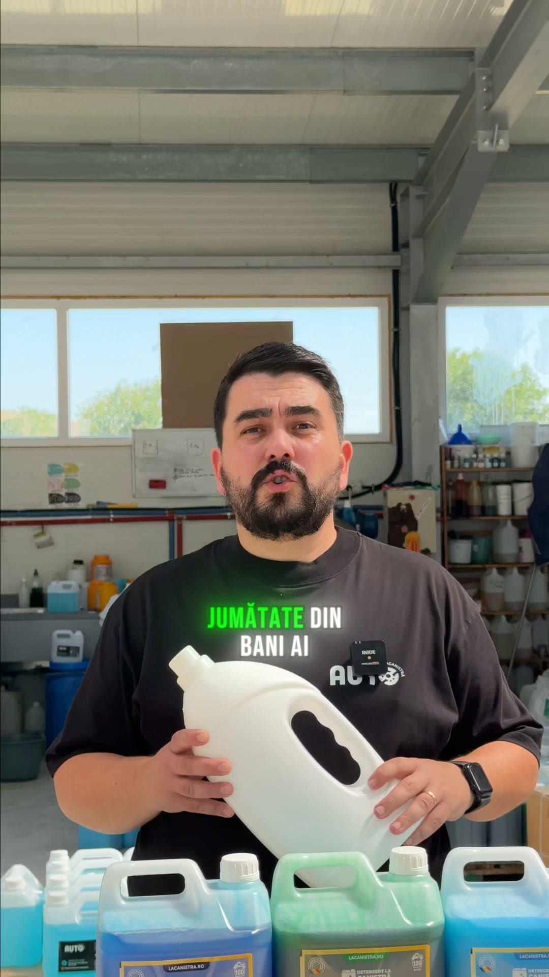 LaCanistra.ro Facebook ad: Detergent din Fabrică - Direct la Tine