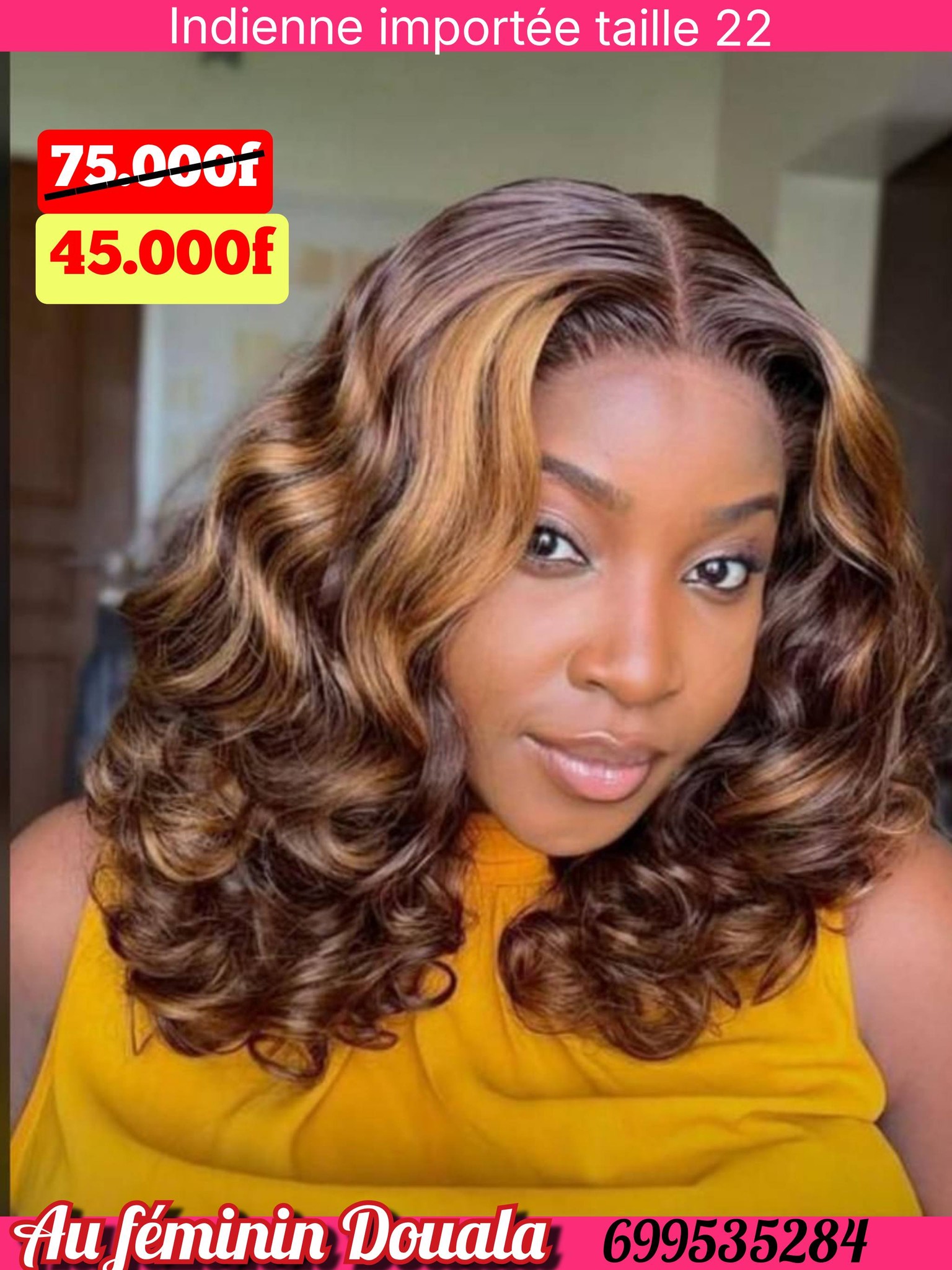 Au Féminin Douala Facebook ad: Promotion spéciale mois de la femme