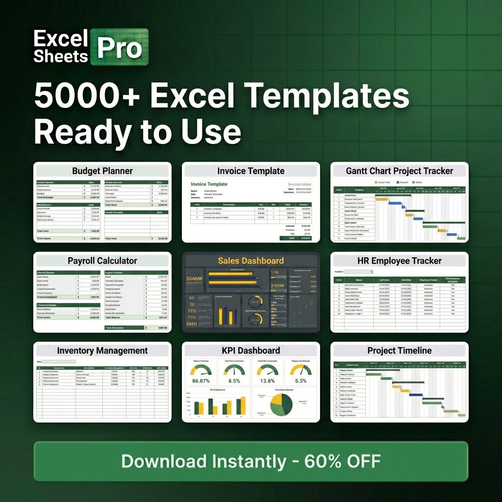 Excel Sheets Pro Facebook ad from Jul 12, 2026