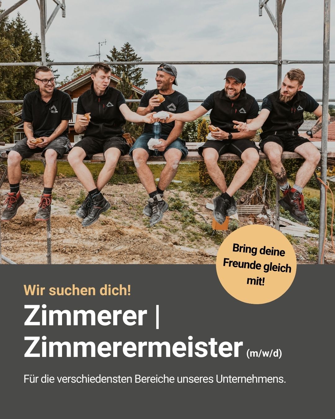 Sonnleitner Holzbauwerke GmbH & Co. KG Facebook ad: Gesucht: Gestandene Zimmerer/ Zimmerermeister (m/d/w) für…