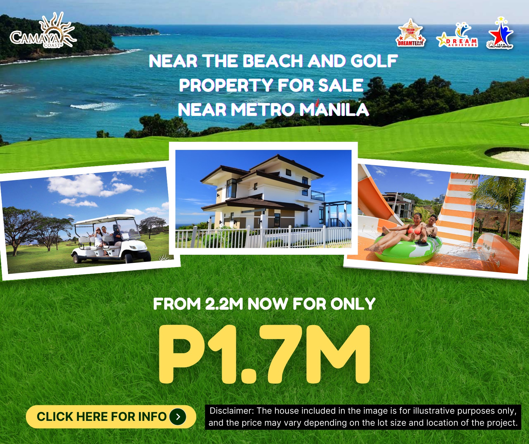 Camaya Coast Properties by Ms. Cake Lintag Facebook ad
