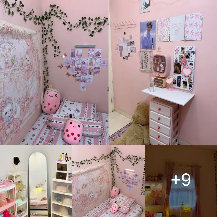 Rekomendasi Barang Unik Facebook ad: SPREI AESTHETIC PINK CHERRY VIRAL