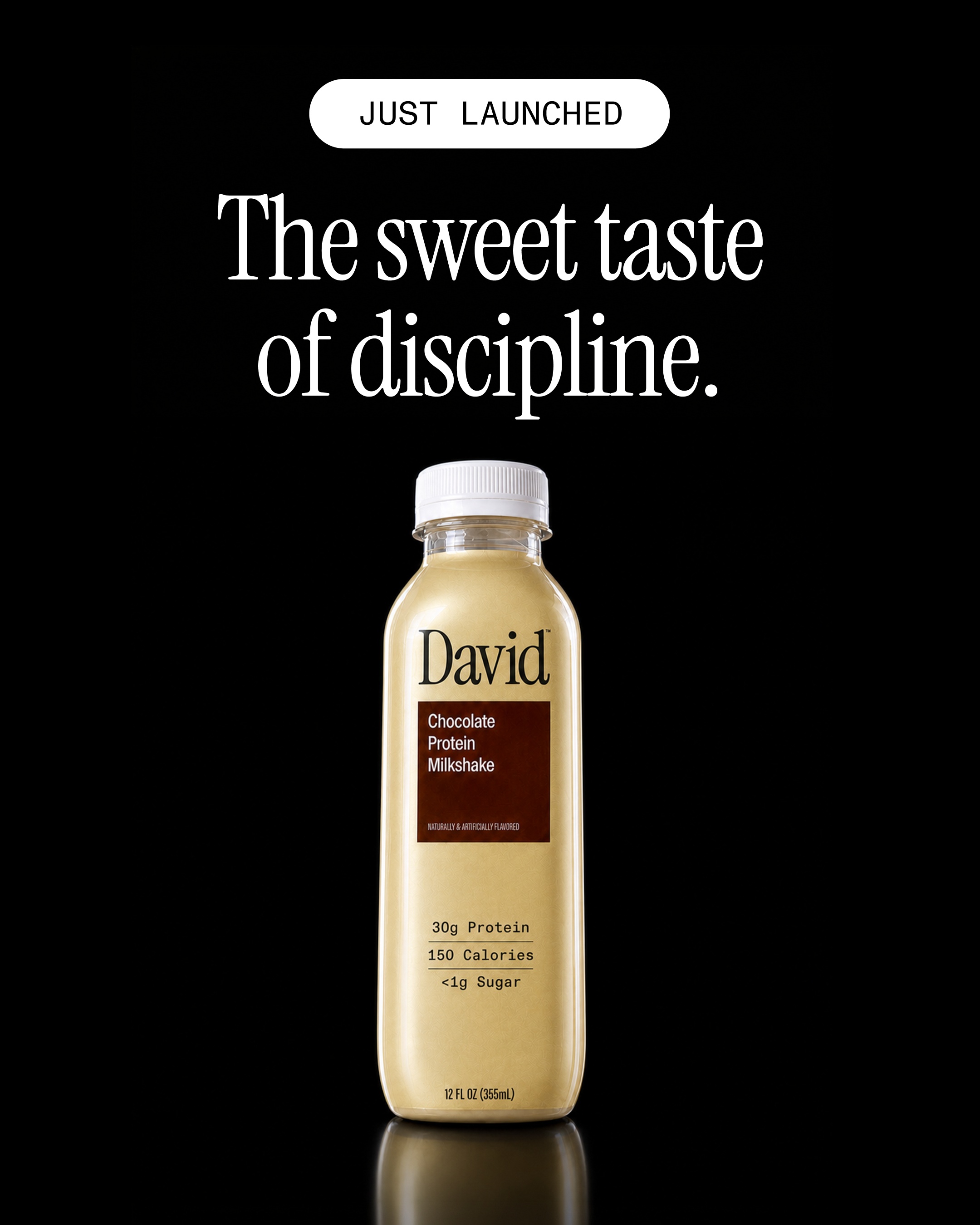 David Protein Facebook ad
