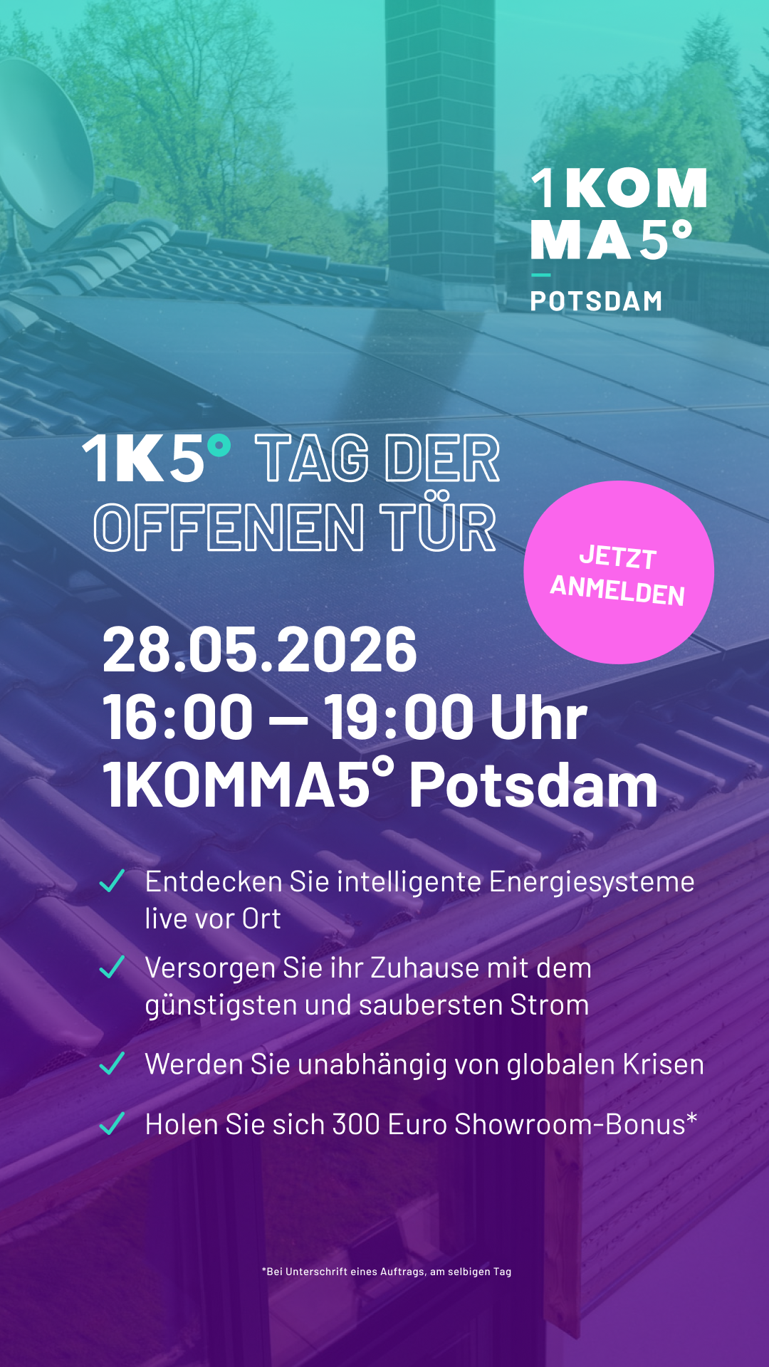 1KOMMA5GRAD Facebook ad