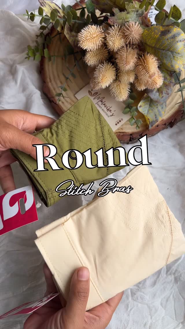 Malavika's Inner Boutique Facebook ad: Round stitch bras for all-day comfort