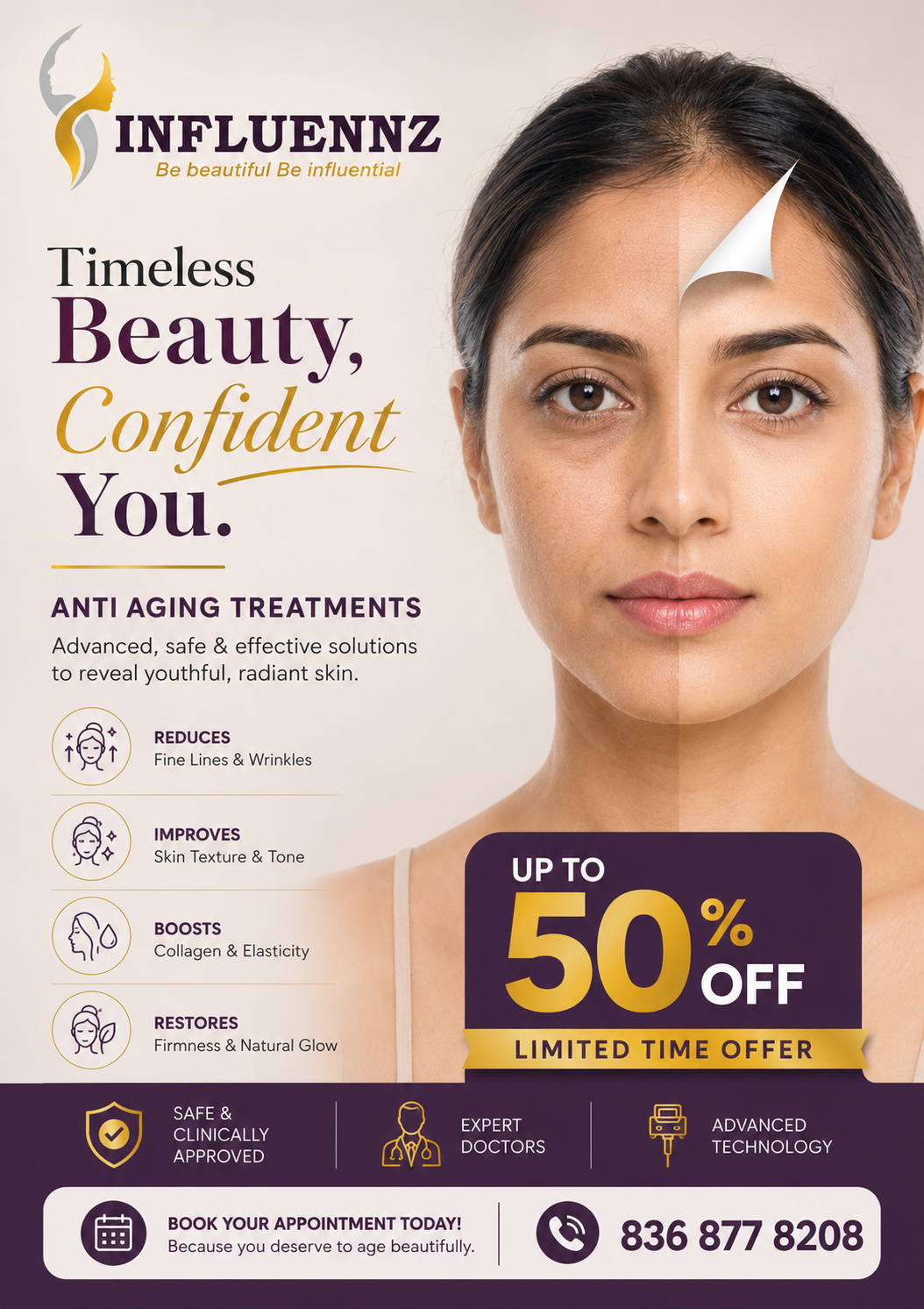 Influennz Facebook ad