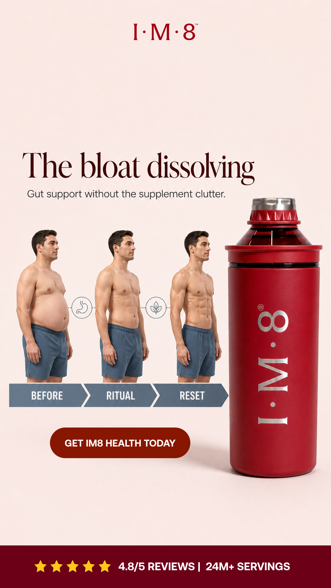 IM8 Health Facebook ad