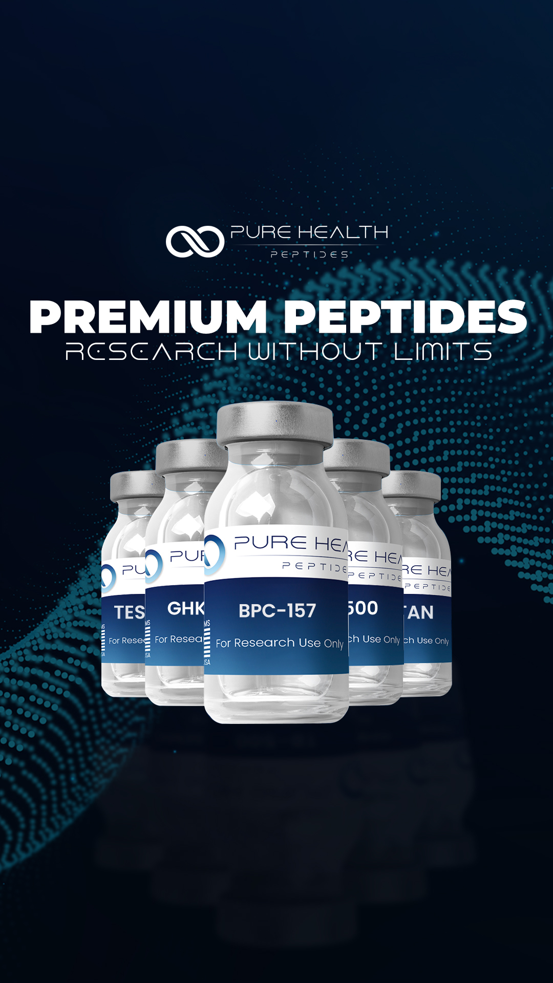 Pure Health Peptides Facebook ad