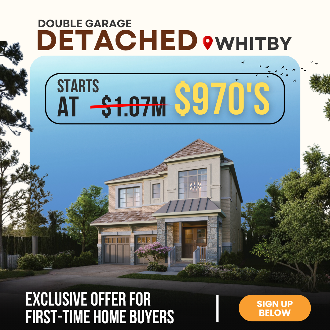 Get Home Realty Facebook ad: Own a Detached Home in Whitby from the $970’s