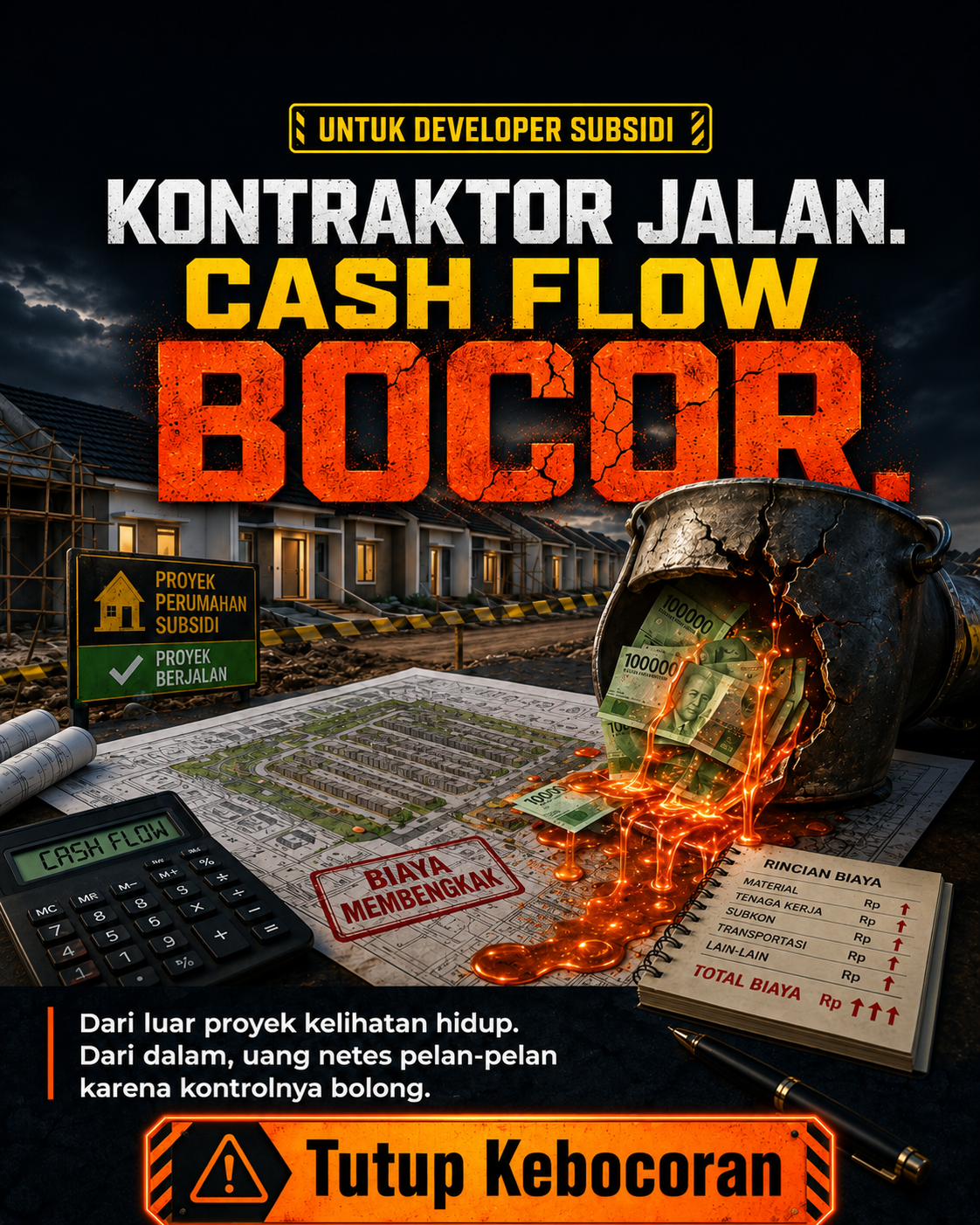 Ceritrasukses.id Facebook ad: Cashflow Bocor?