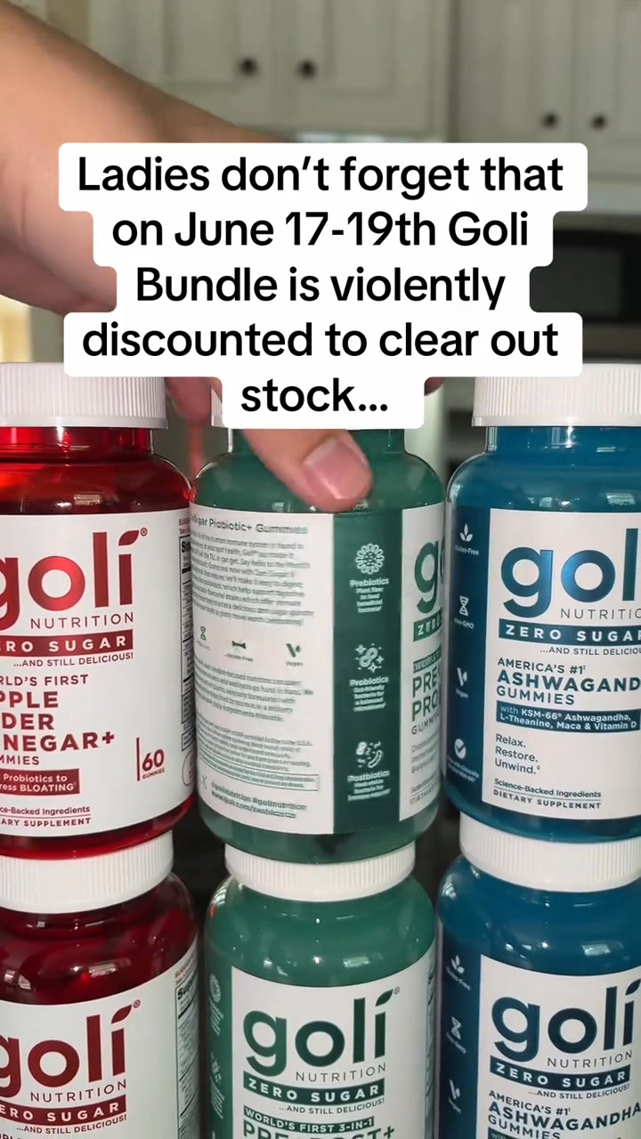 Goli Facebook ad: Zero Sugar Wellness Bundle