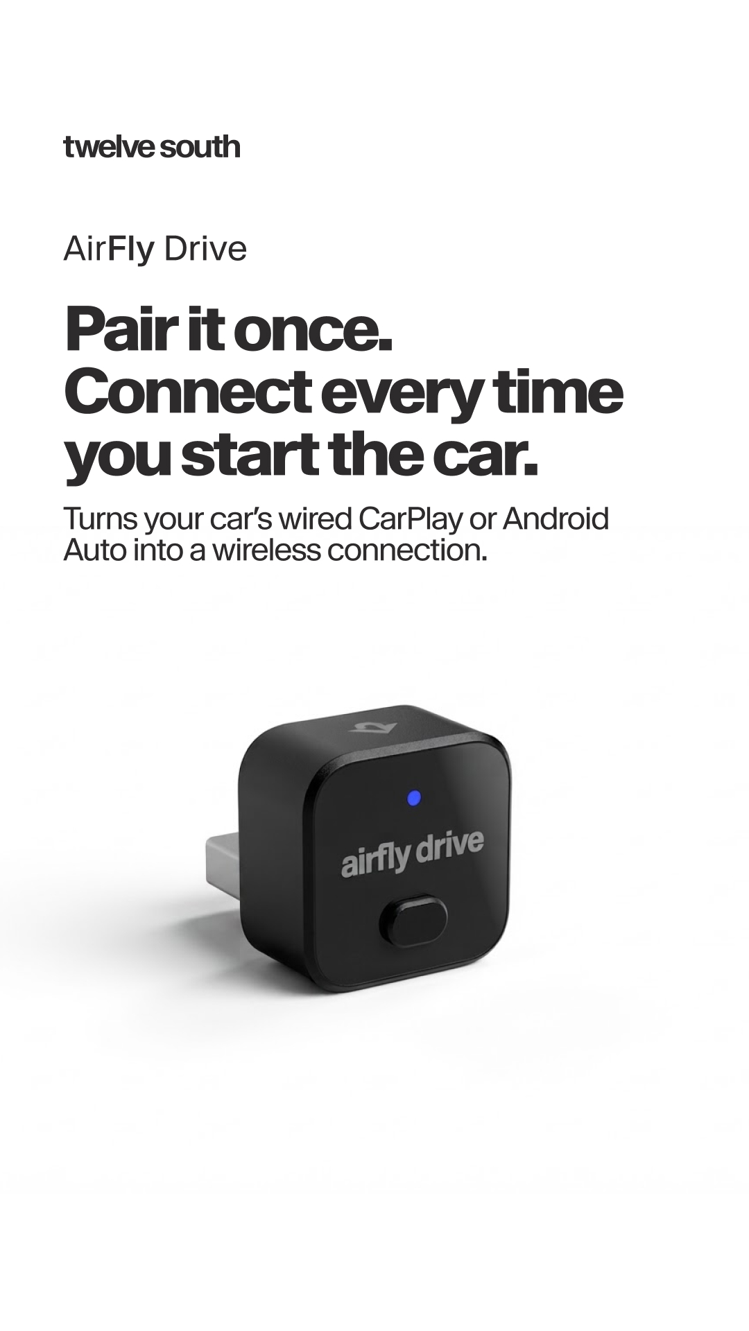Twelve South Facebook ad: Make wired CarPlay wireless