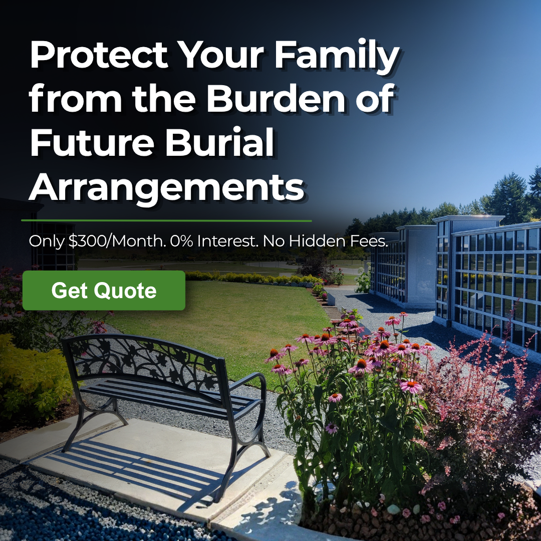 Bakerview Memorial Cemetery Facebook ad: Peaceful Resting Place for Your Loved Ones