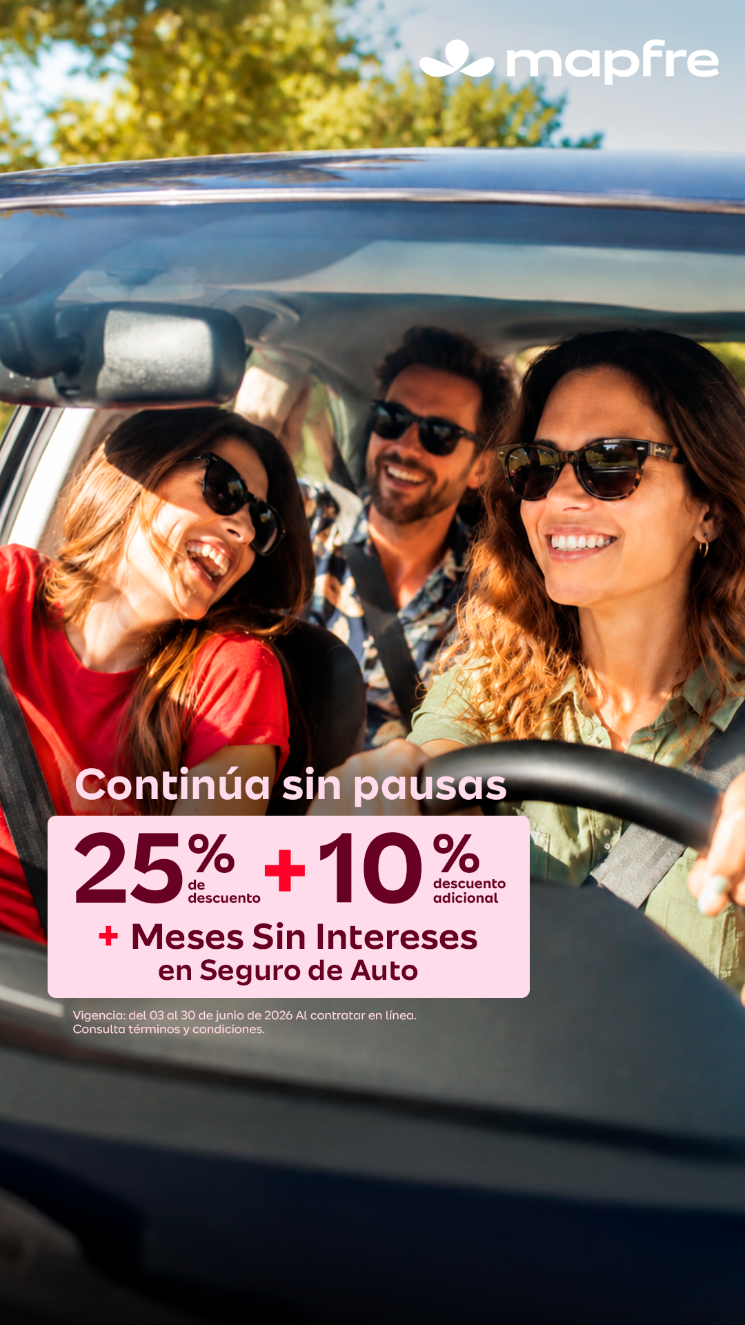 MAPFRE Facebook ad