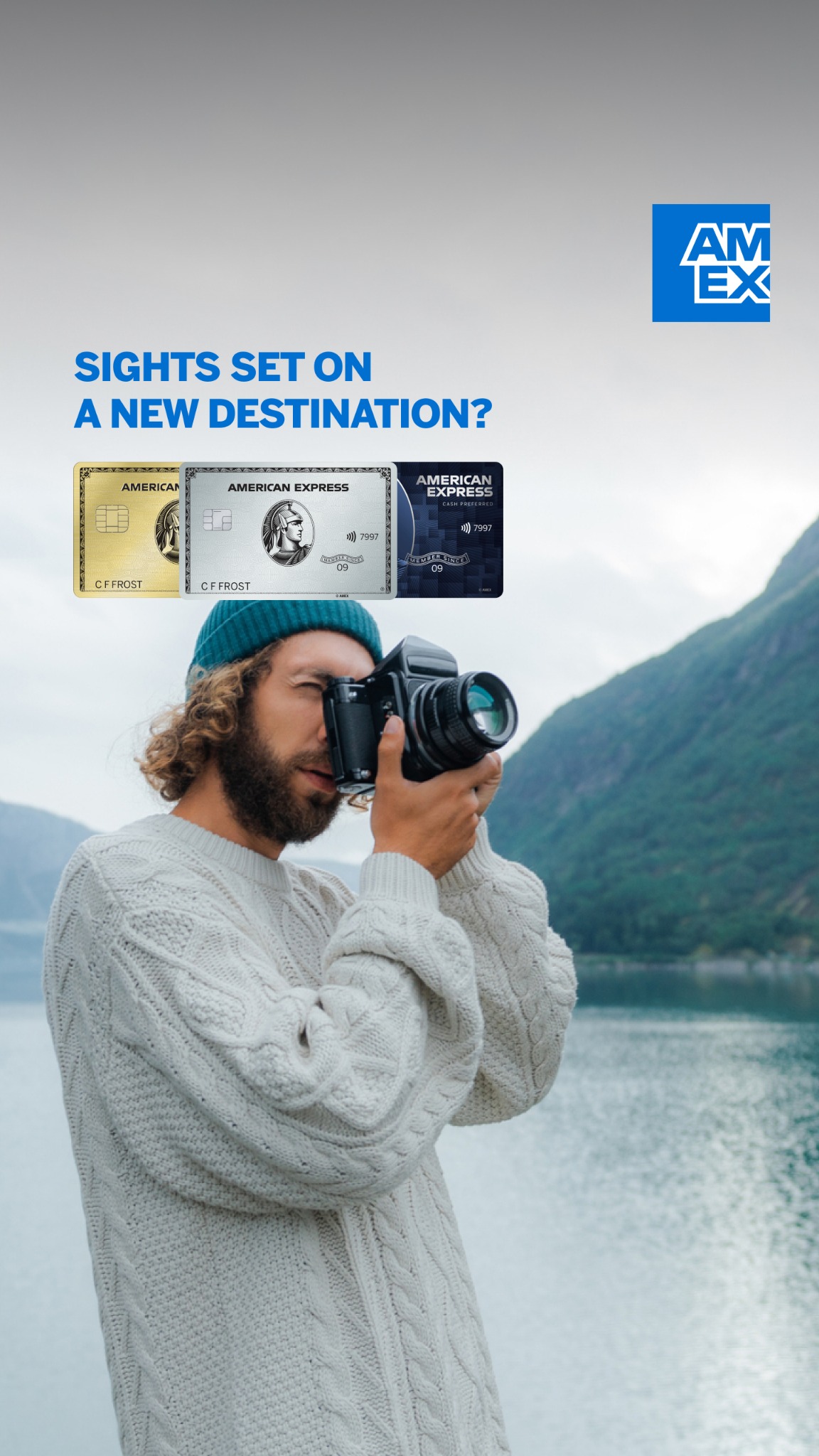 American Express Facebook ad