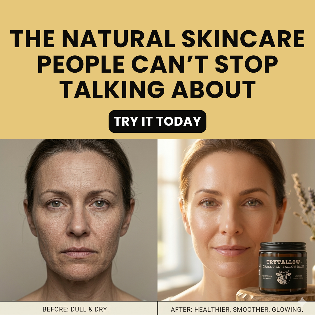 TryTallow - Natural Skincare Facebook ad