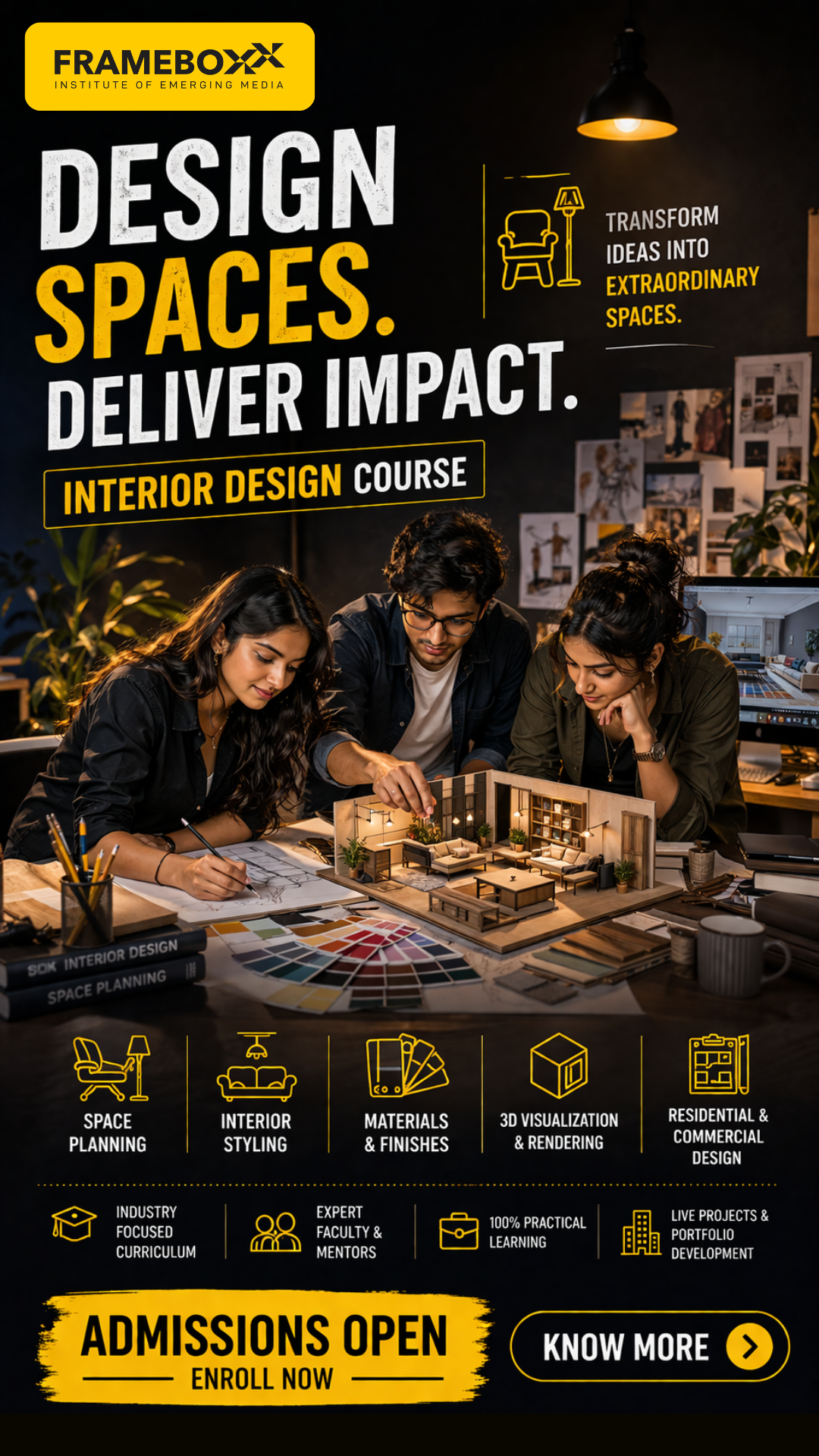 Frameboxx Indore Facebook ad