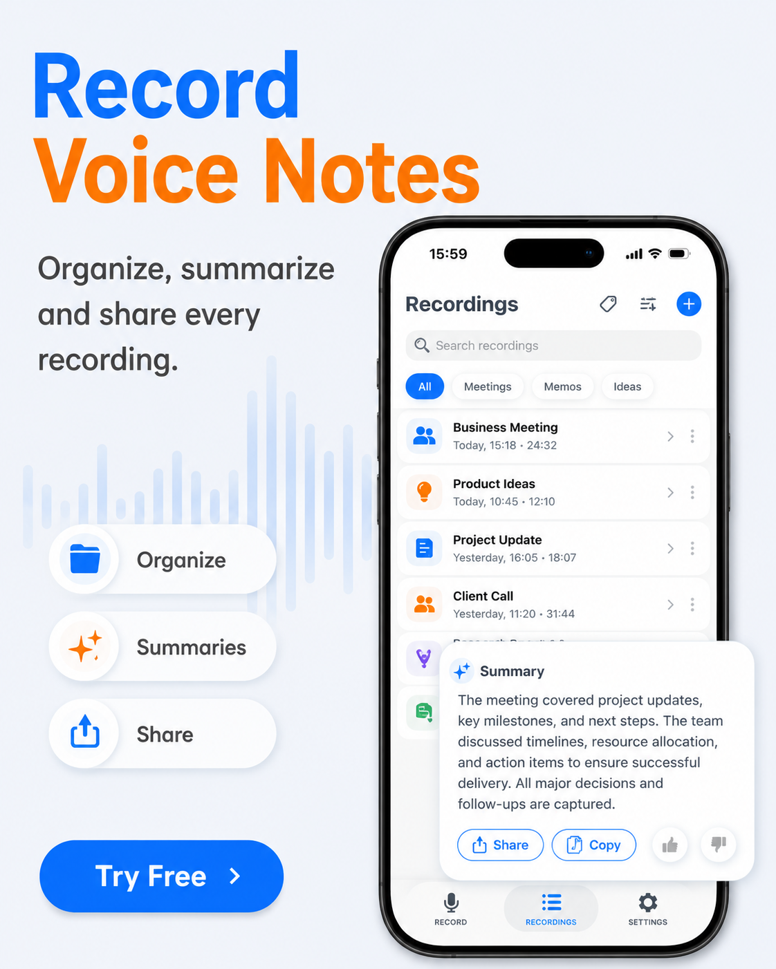 AI - Transcribe Speech to Text Facebook ad from Jun 1, 2026
