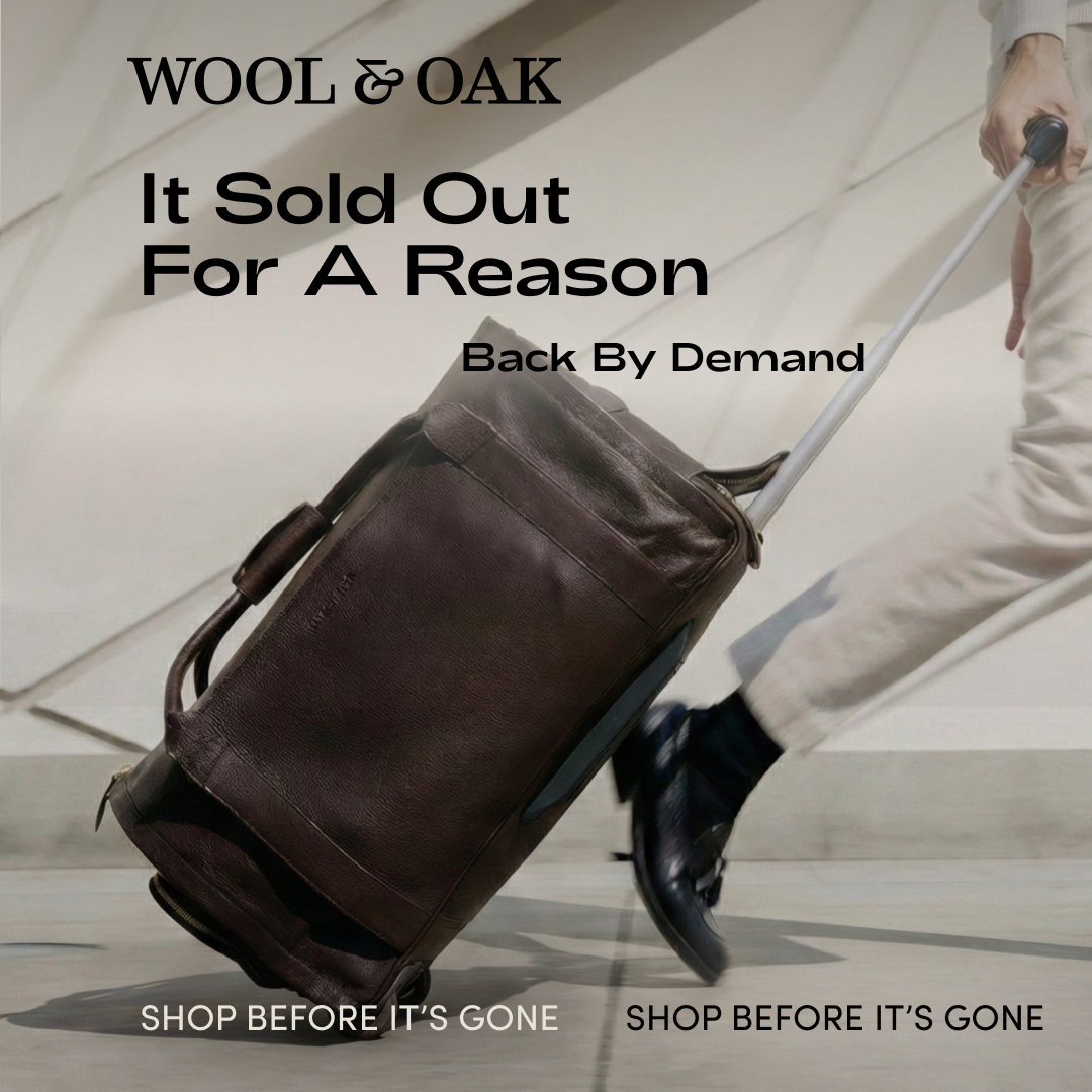 Wool & Oak Facebook ad
