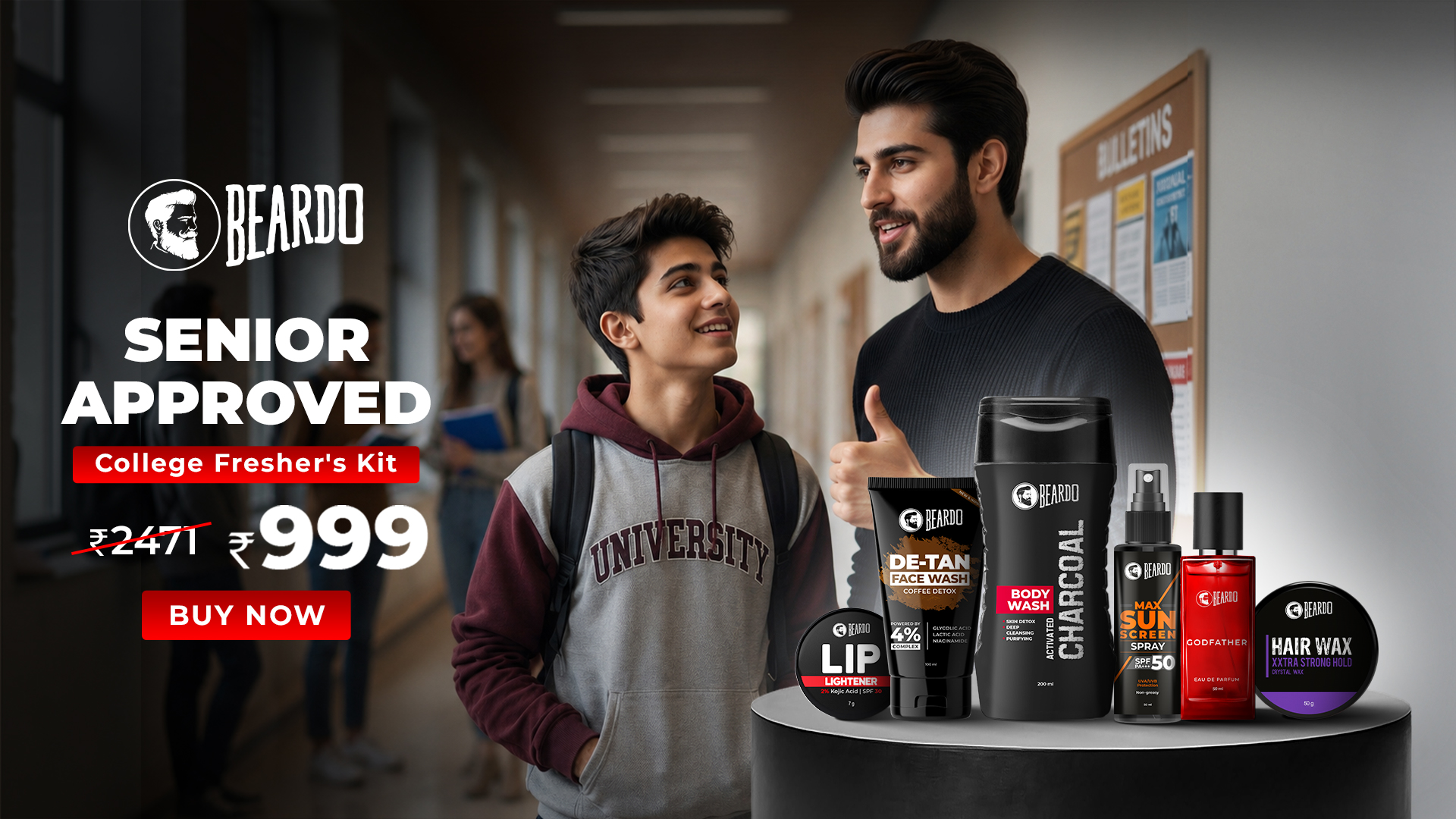 BEARDO for Men Facebook ad
