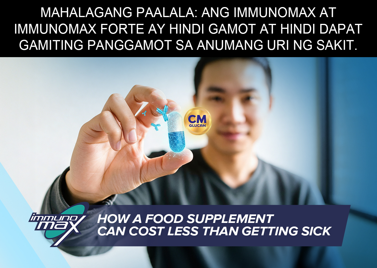 Immunomax Facebook ad: How a Food Supplement Can Cost Less Than Getting Sick…
