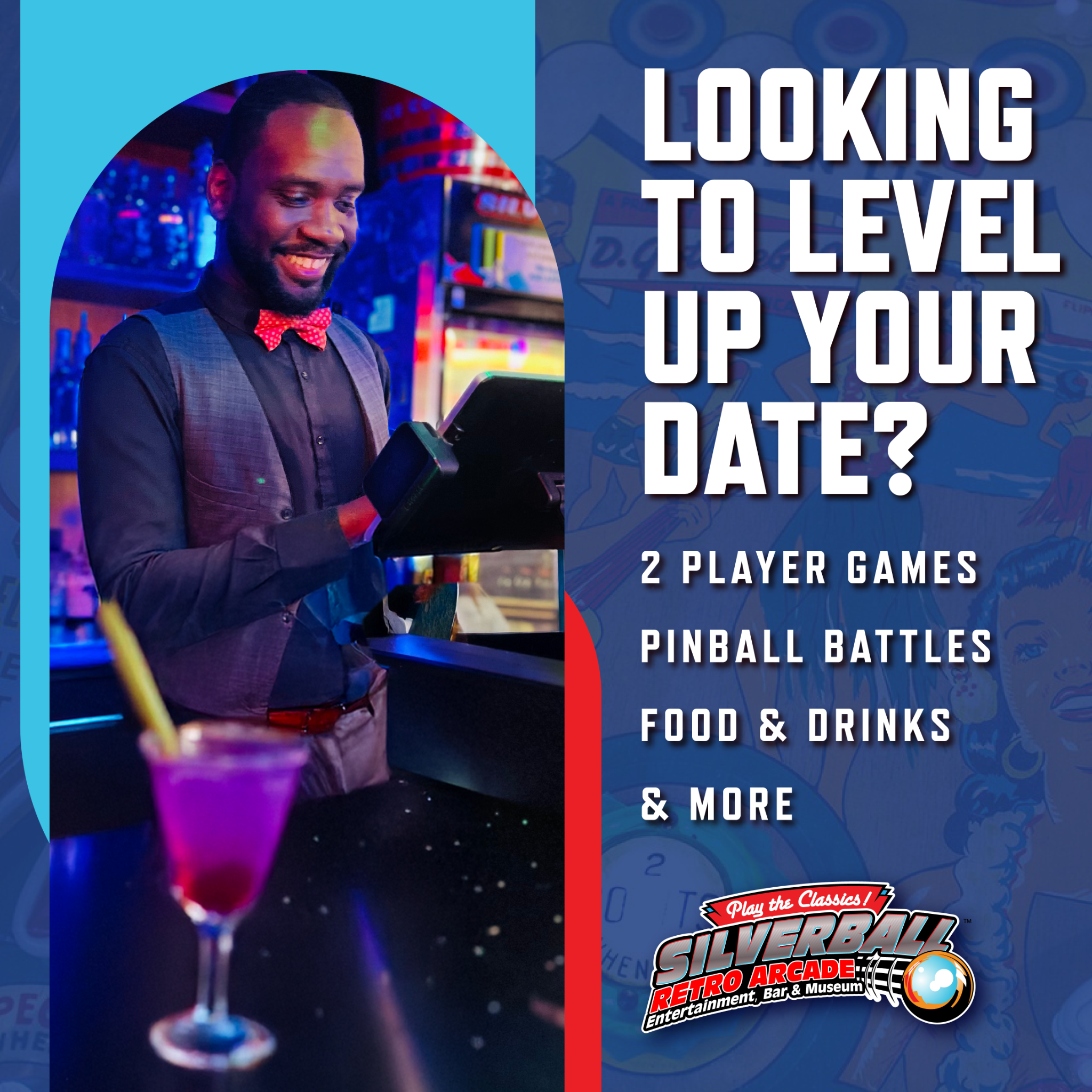 Silverball Retro Arcade - Delray Beach Facebook ad