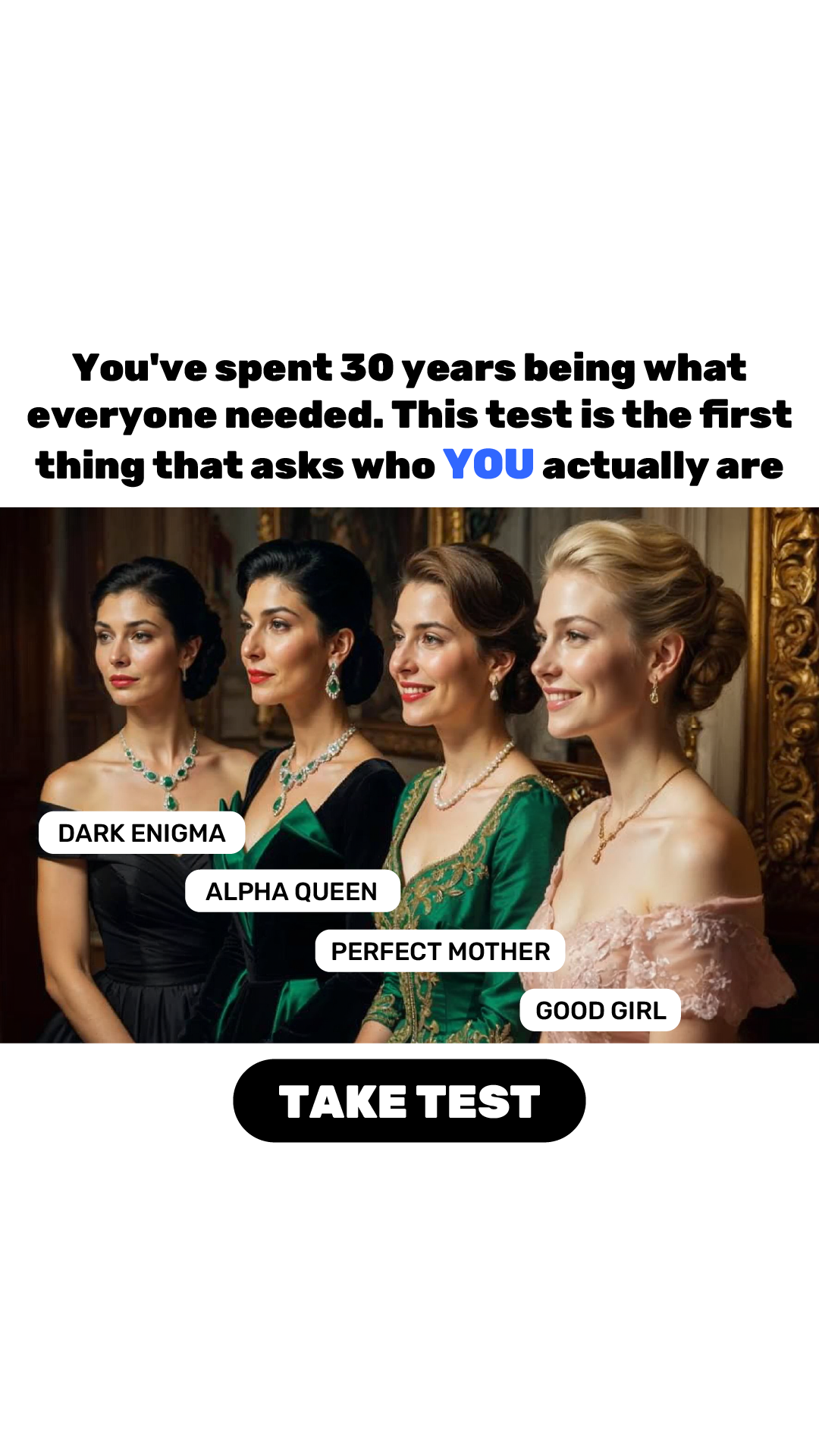 Personality Type Facebook ad