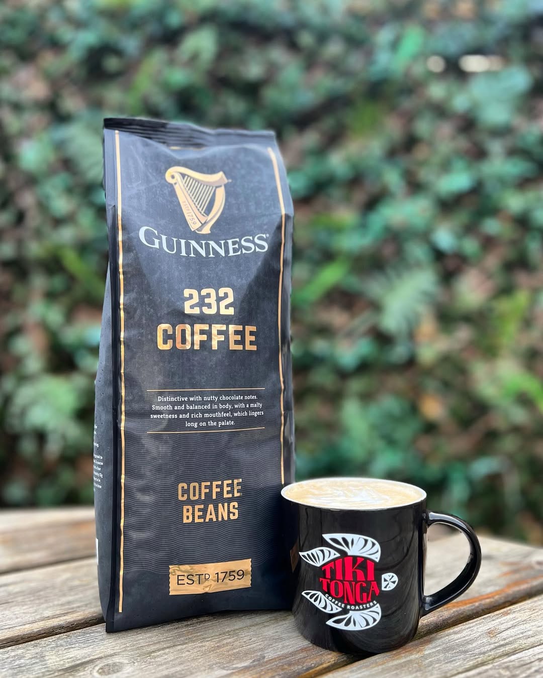 Tiki Tonga Coffee Roasters Facebook ad