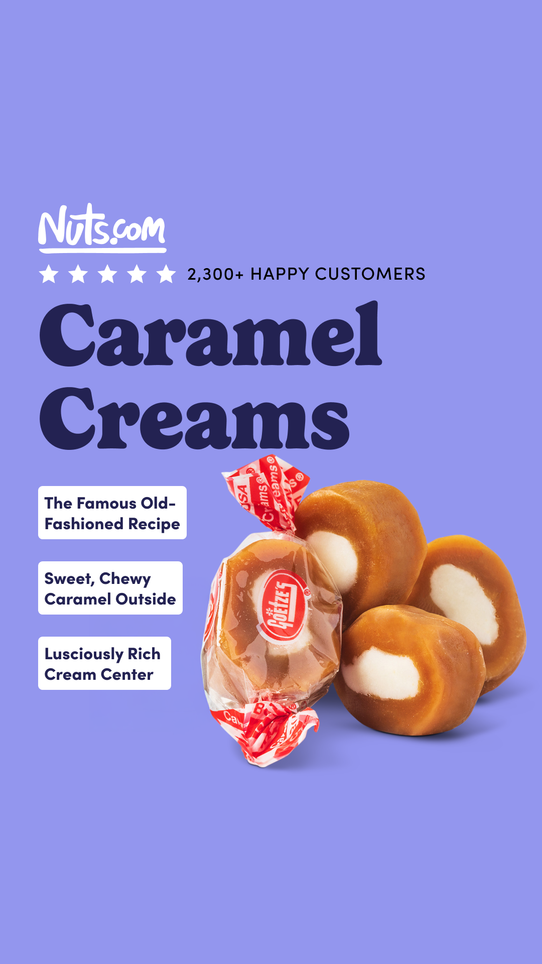 Nuts.com Facebook ad