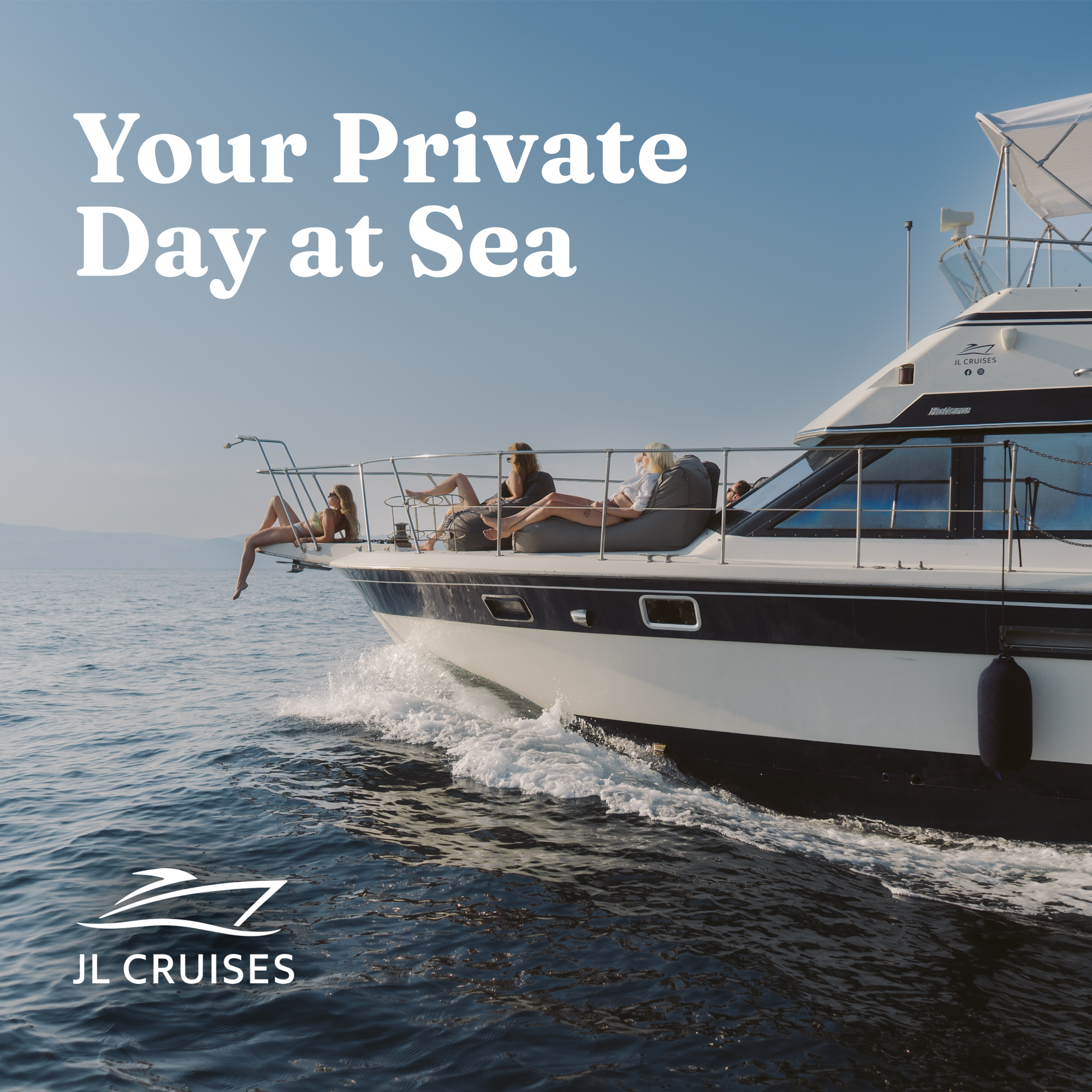JL Cruises Facebook ad: Book Your Private Cruise