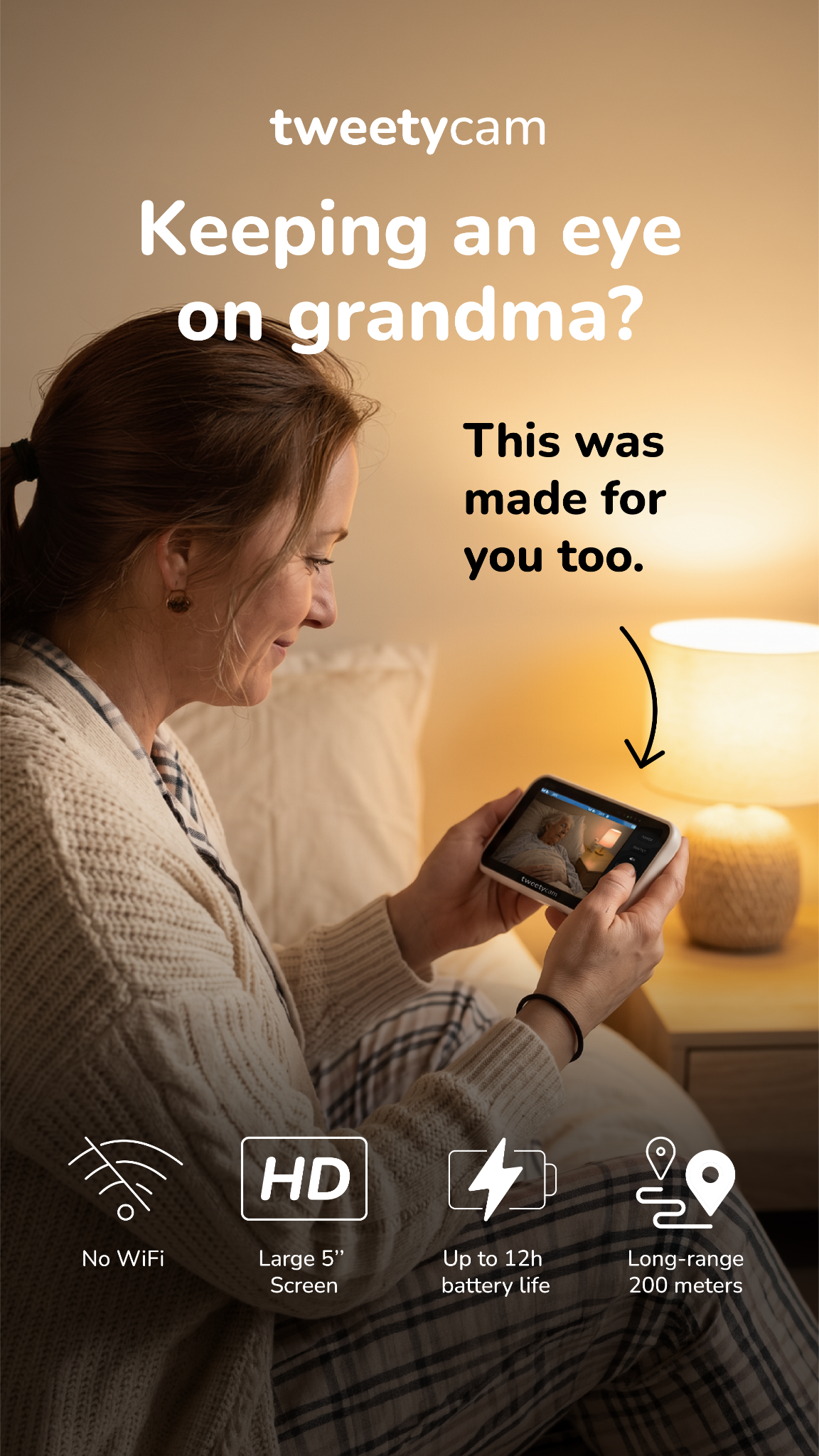 Tweetycam Facebook ad