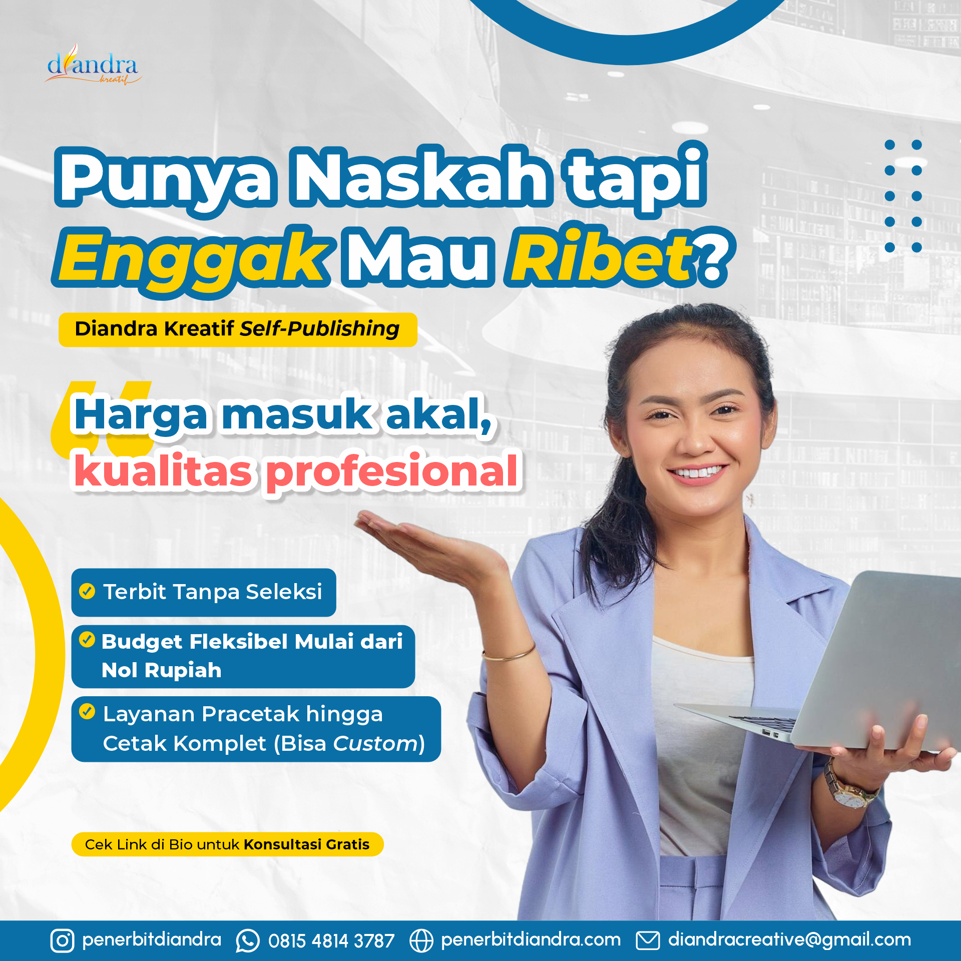 Redaksi Diandra Kreatif Facebook ad: Mari mengobrol bersama kami