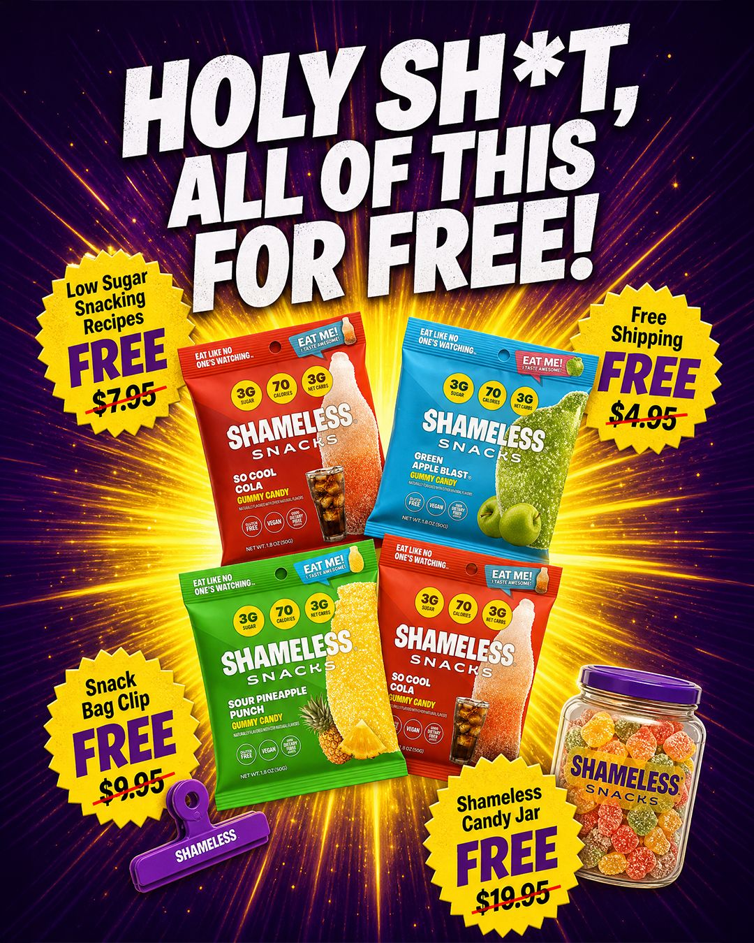 Fiber Secrets Facebook ad: Make It Your Nightly Treat