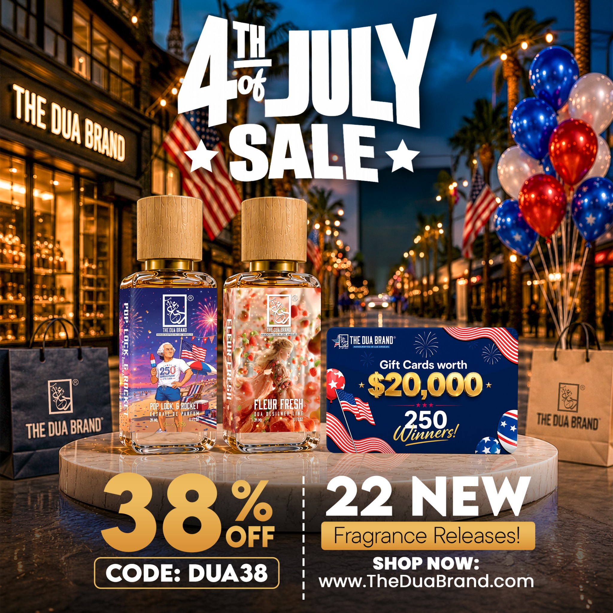 The Dua Brand Facebook ad