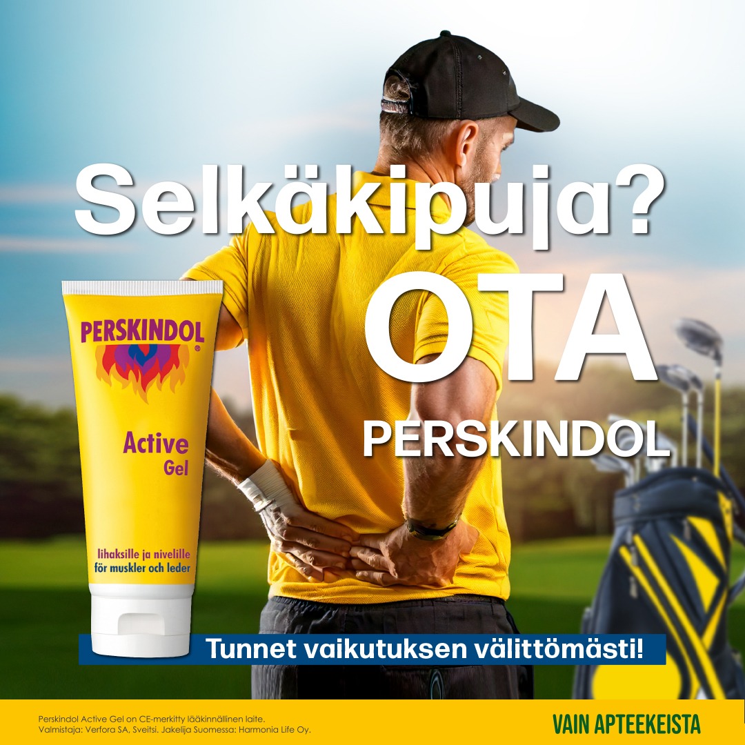 Perskindol Suomi Facebook ad