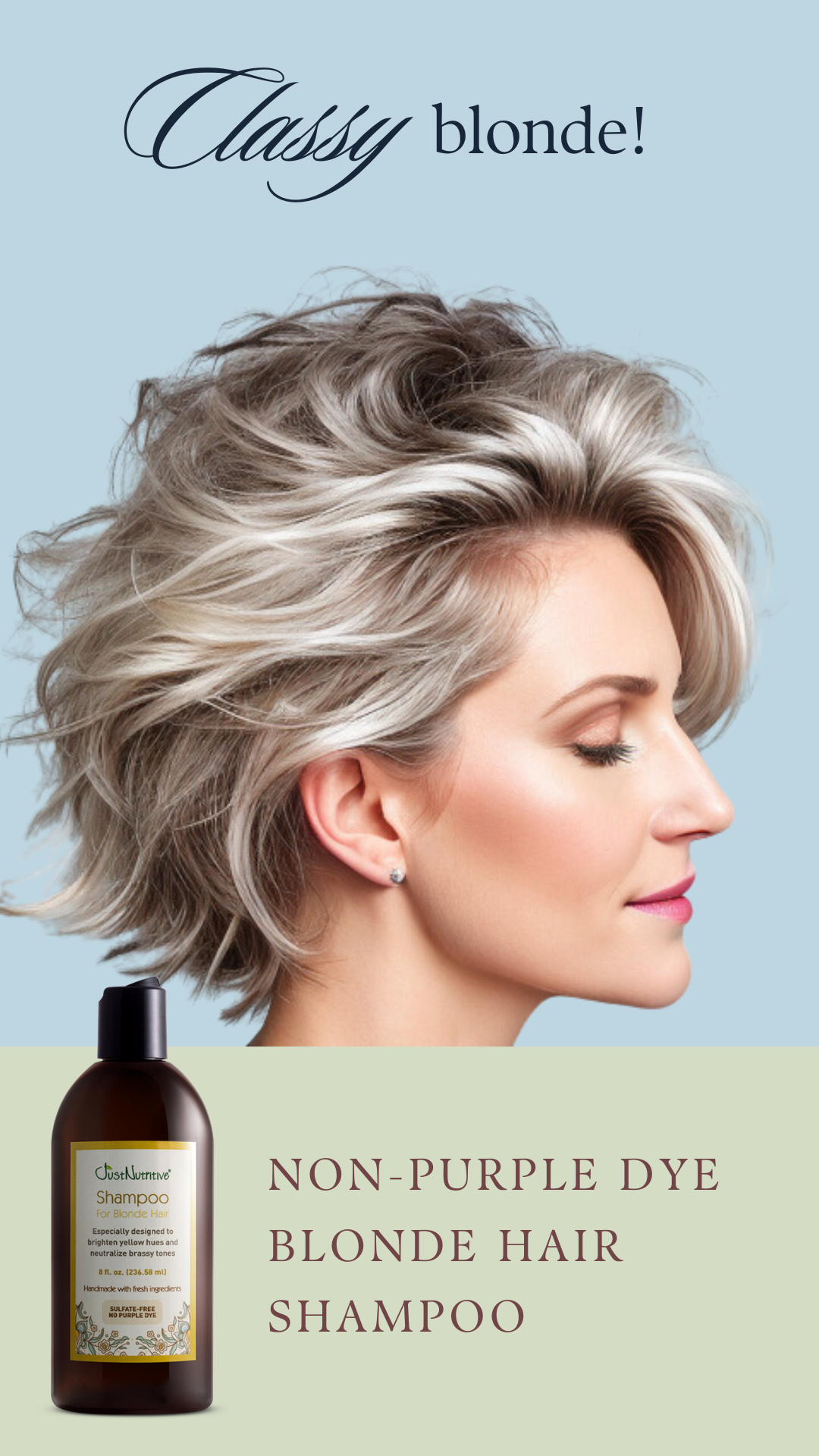 Just Nutritive Hair and Skin Care Facebook ad